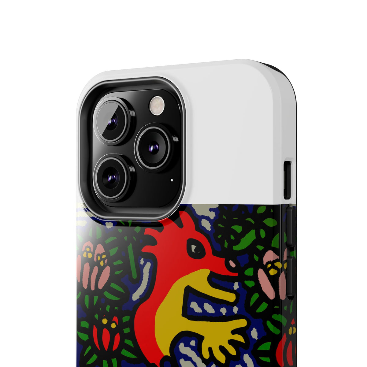 Breaking through the surface of a lotus pond Tough Phone Case