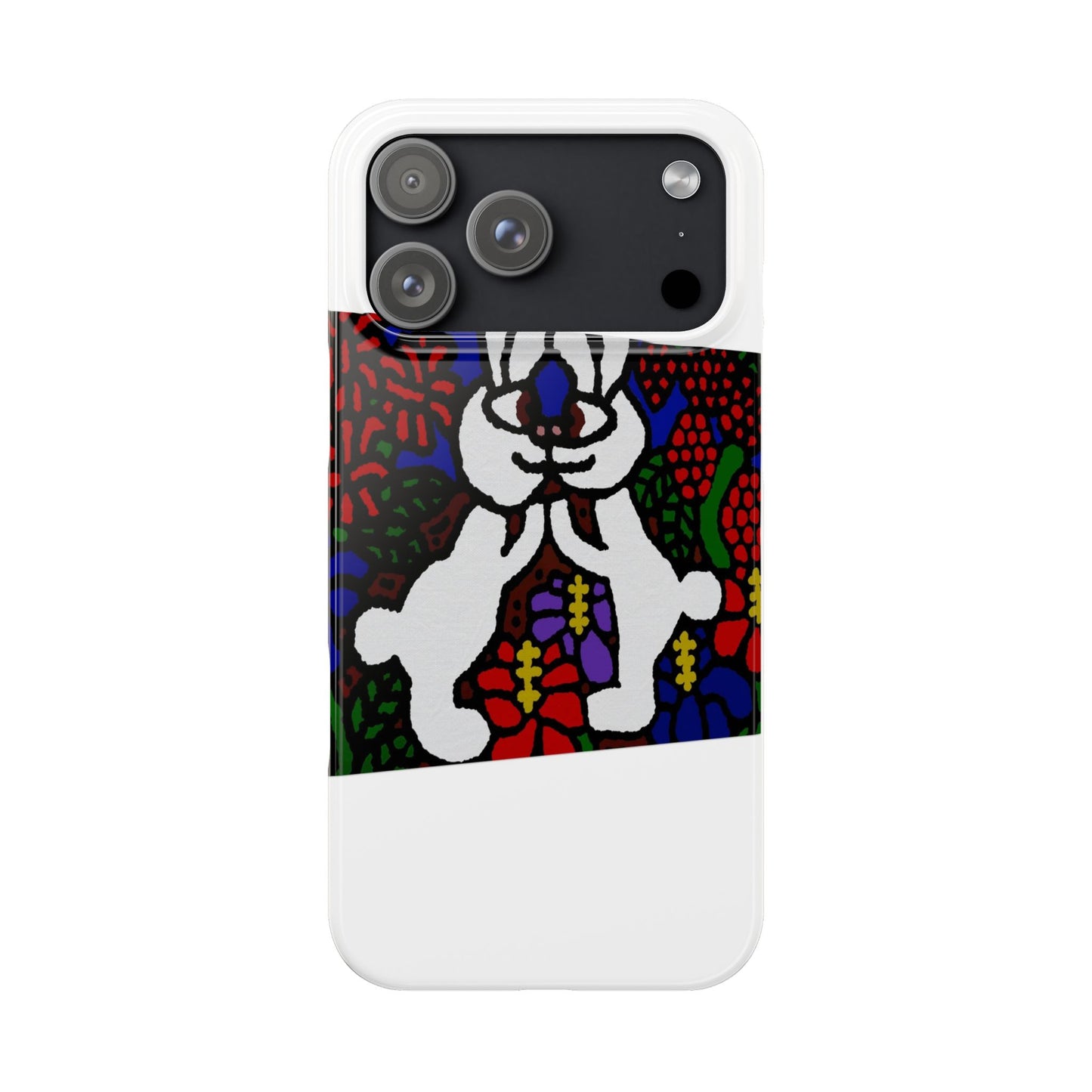 Bunnies in love Slim Phone Case