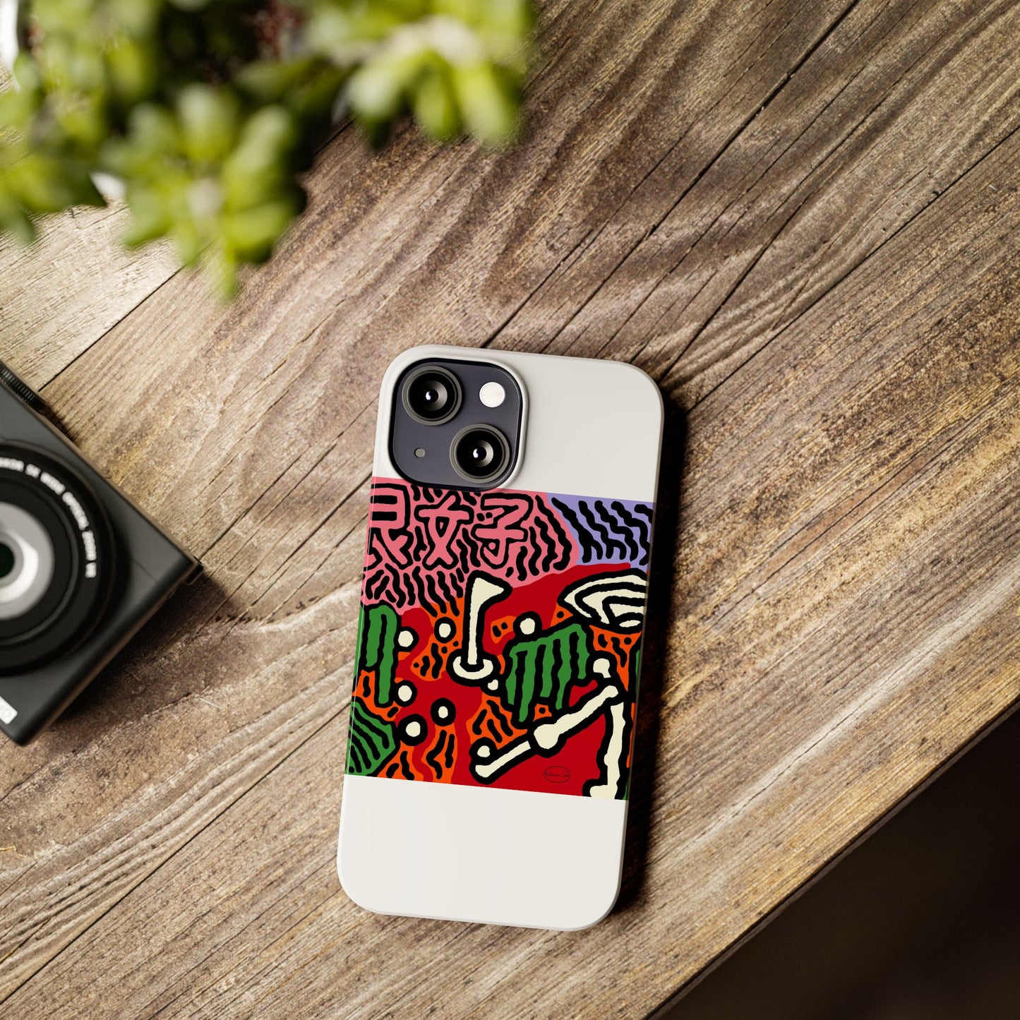 Hitting holes in one throughout life Slim Phone Case