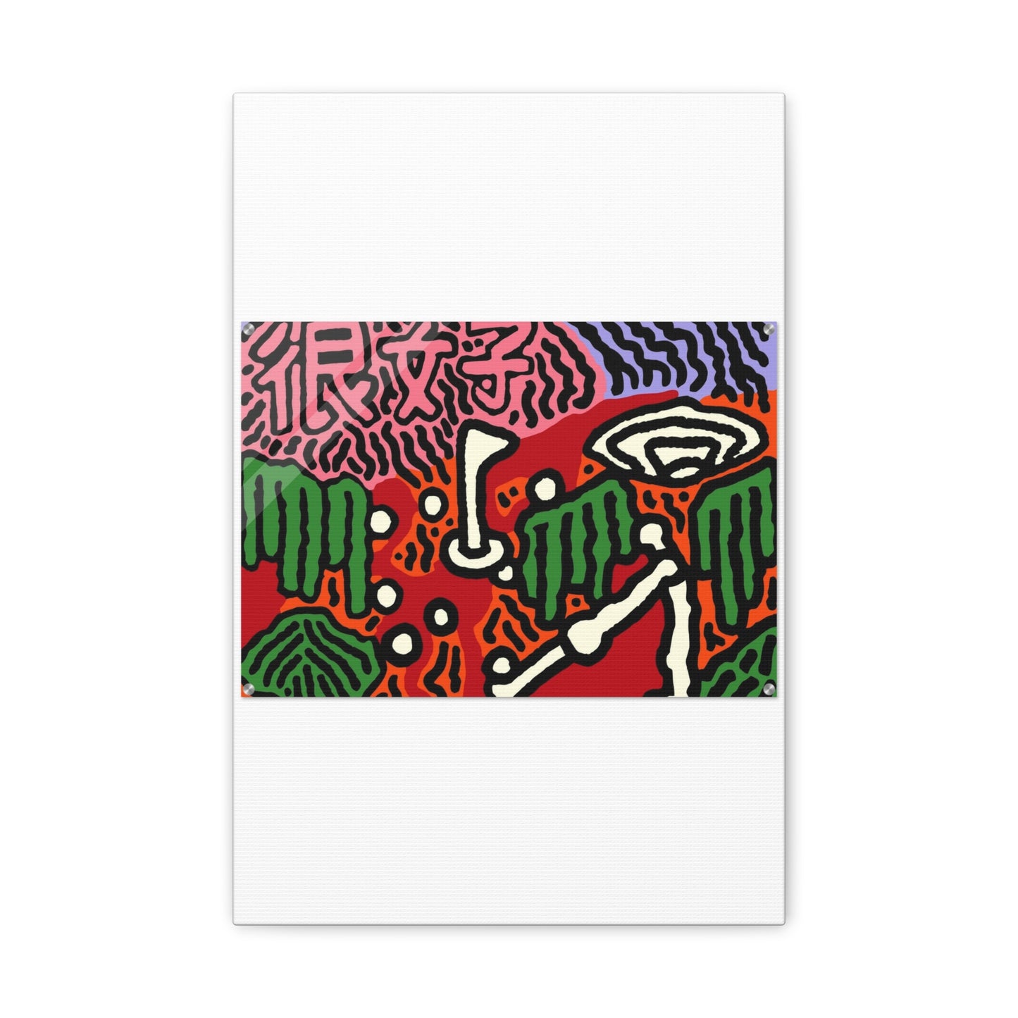 Scoring goals throughout life Canvas (Large)