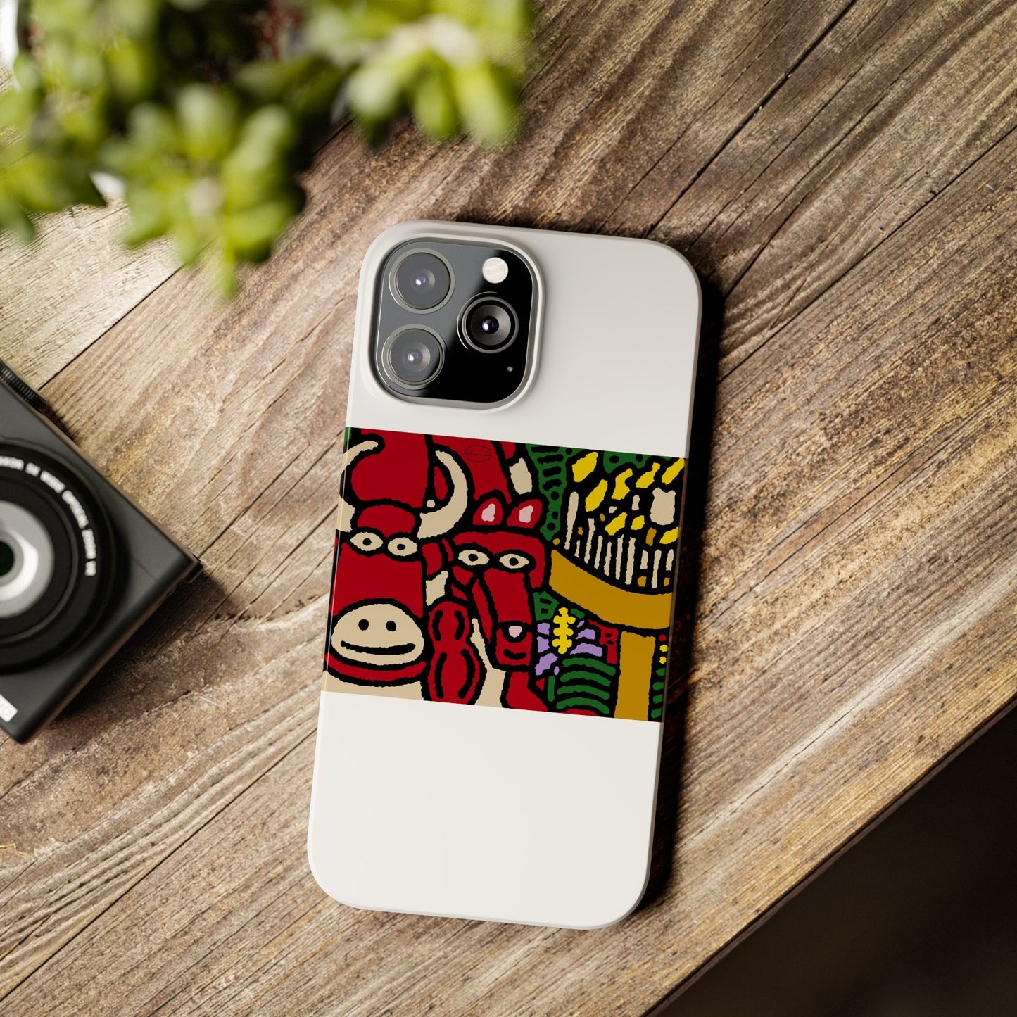 Going blessed by light together Slim Phone Case