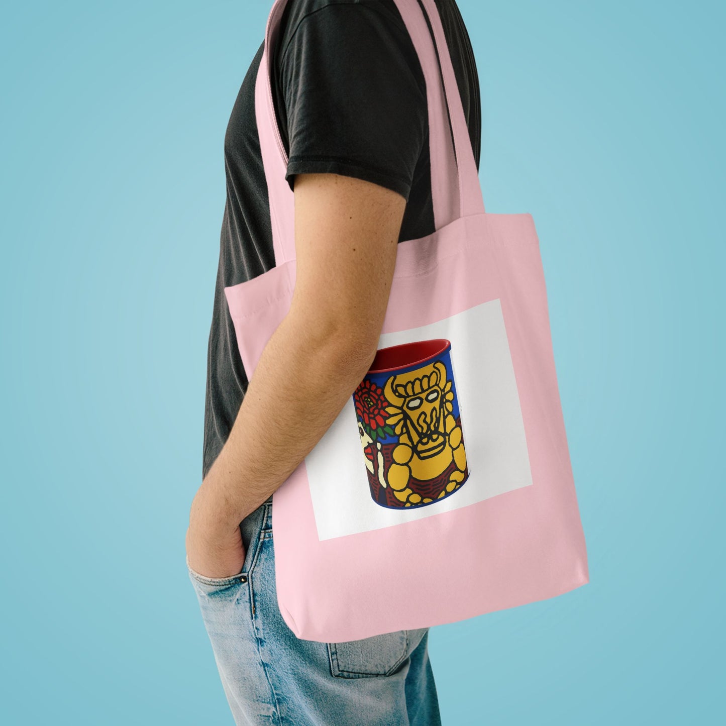 The warrior hailing the mighty golden dragon Classic Tote Bag