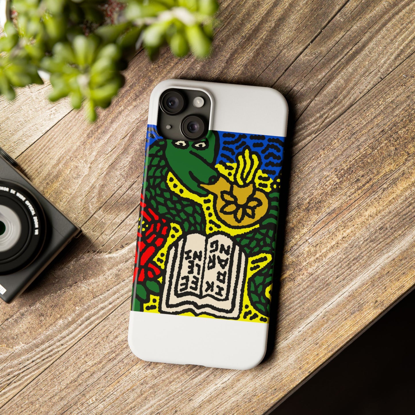 Shining a light on knowledge Slim Phone Case
