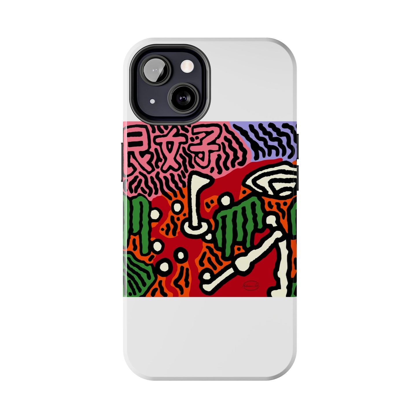 Hitting holes in one throughout life Tough Phone Case