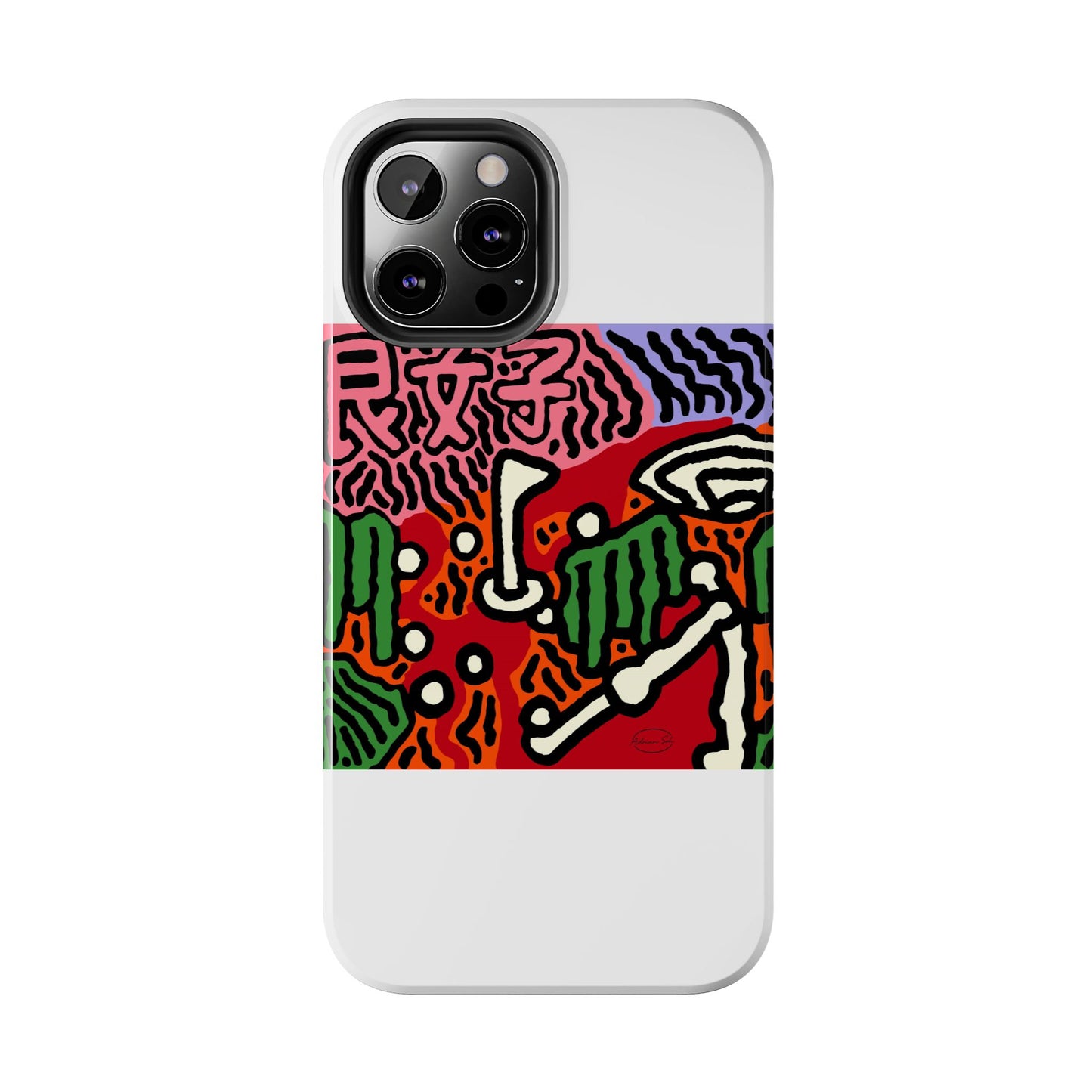 Hitting holes in one throughout life Tough Phone Case