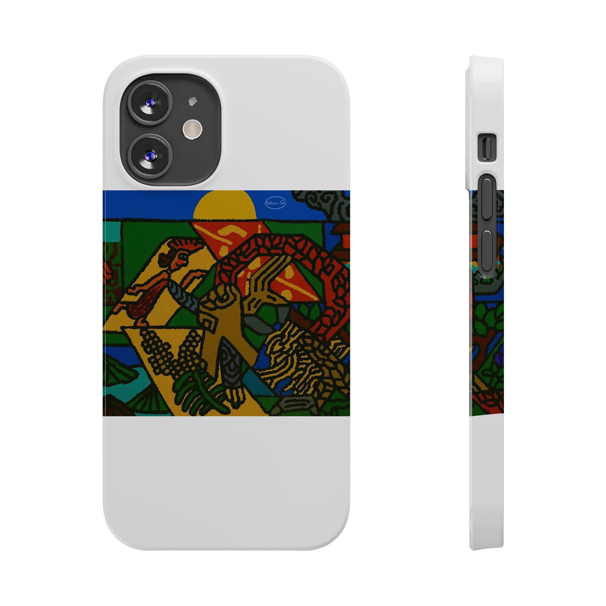 Drawing your own destiny Slim Phone Case