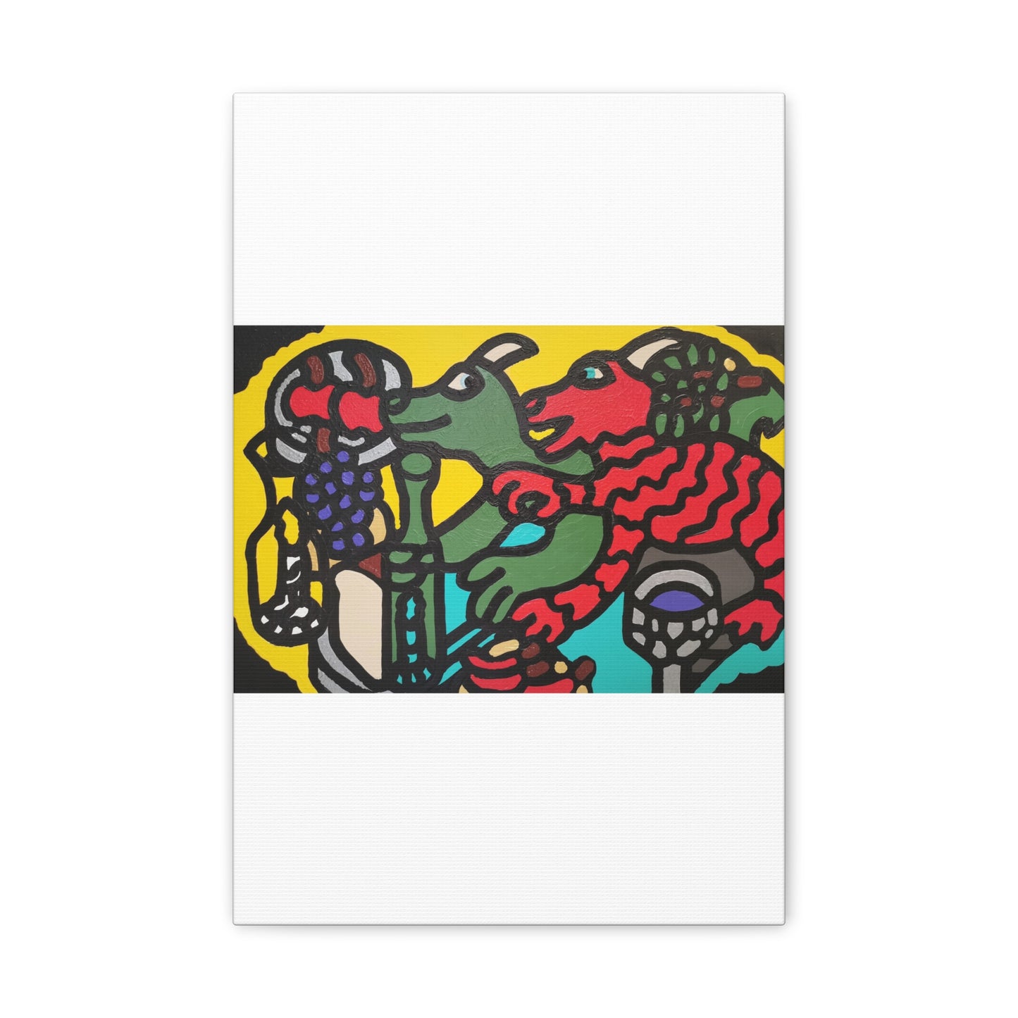 Enjoying our companionship Canvas (Small)