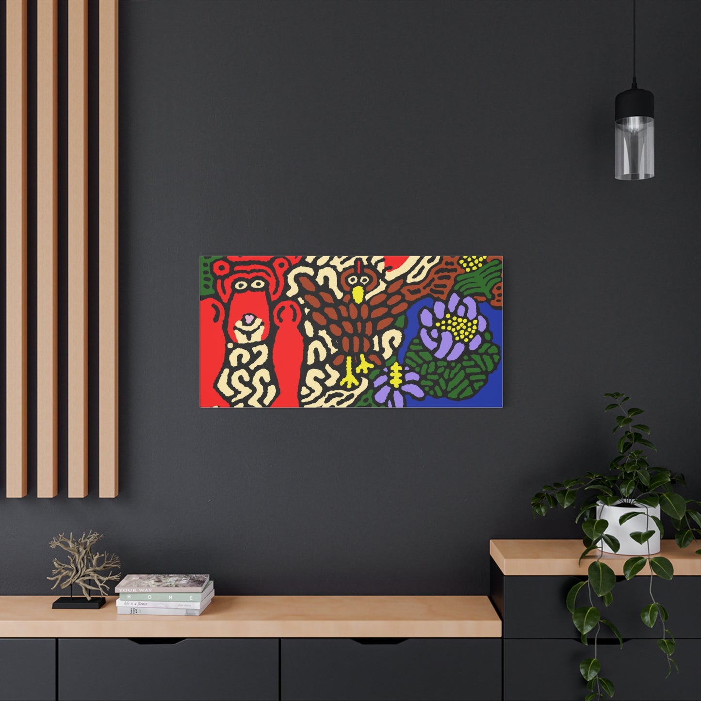 Friendly competition Canvas (Large)