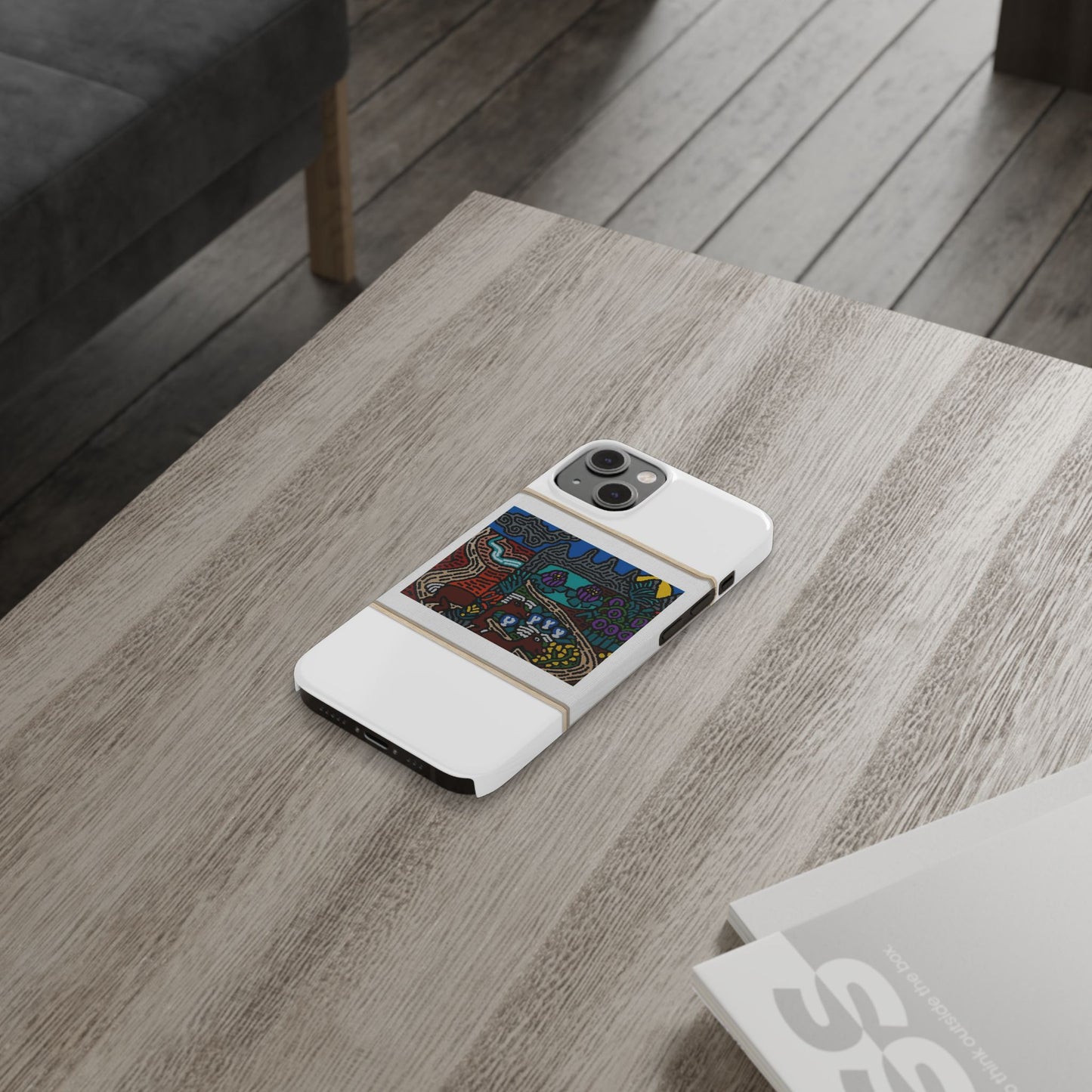Road to a Sanctuary and Oasis Slim Phone Case