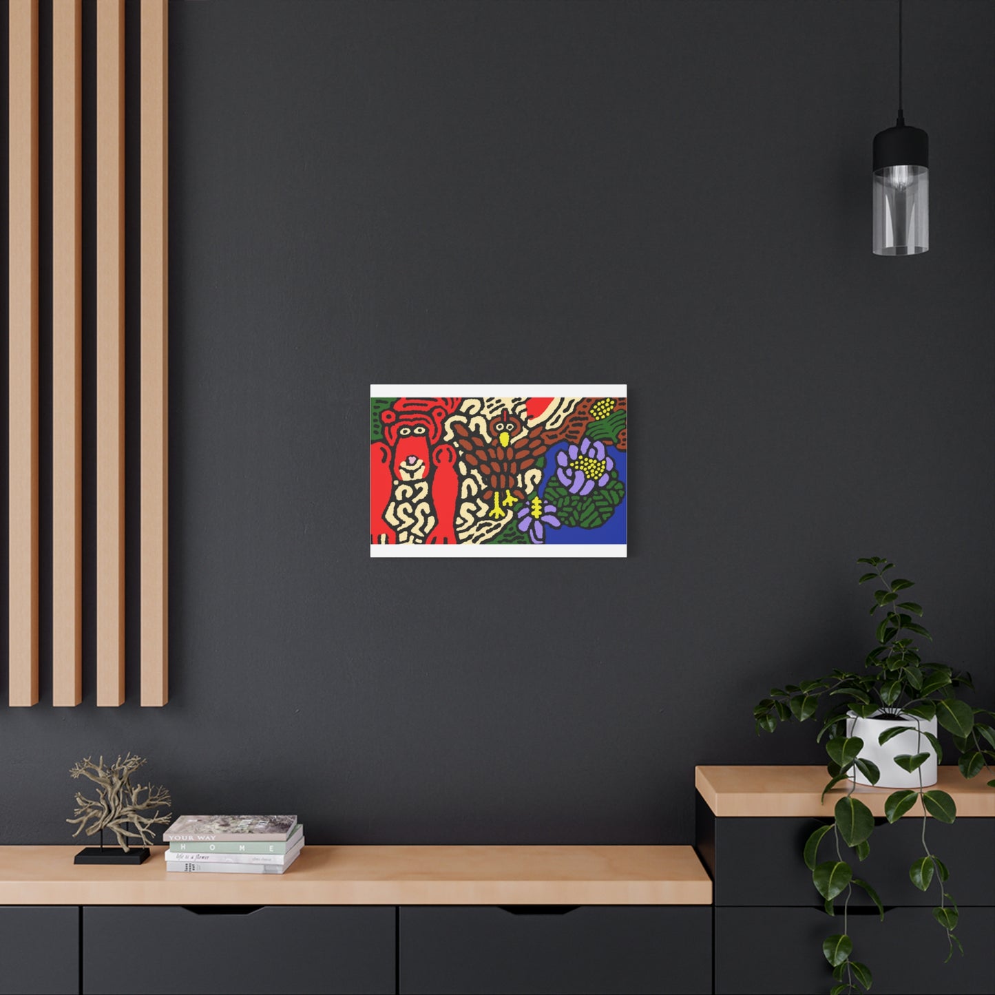 Friendly competition Canvas (Large)