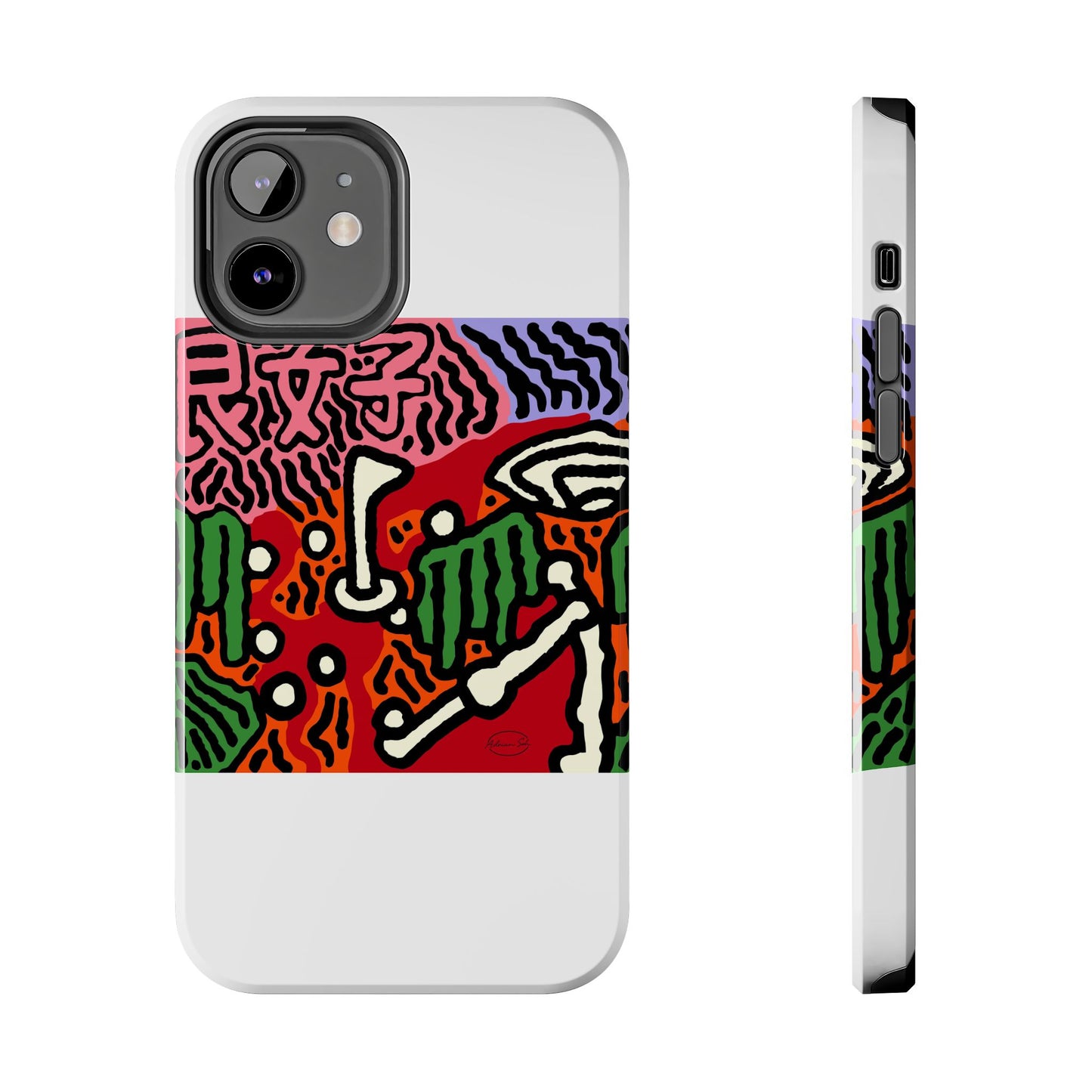 Hitting holes in one throughout life Tough Phone Case