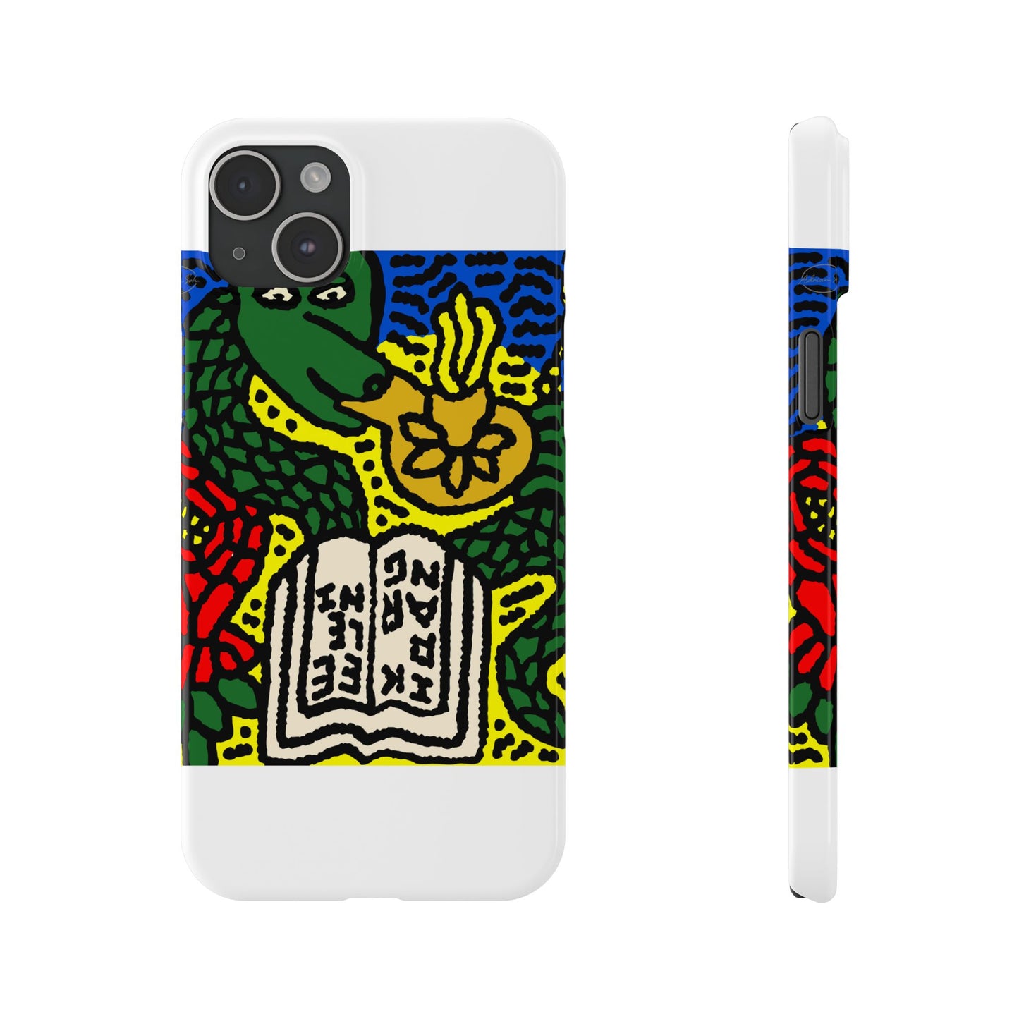 Shining a light on knowledge Slim Phone Case