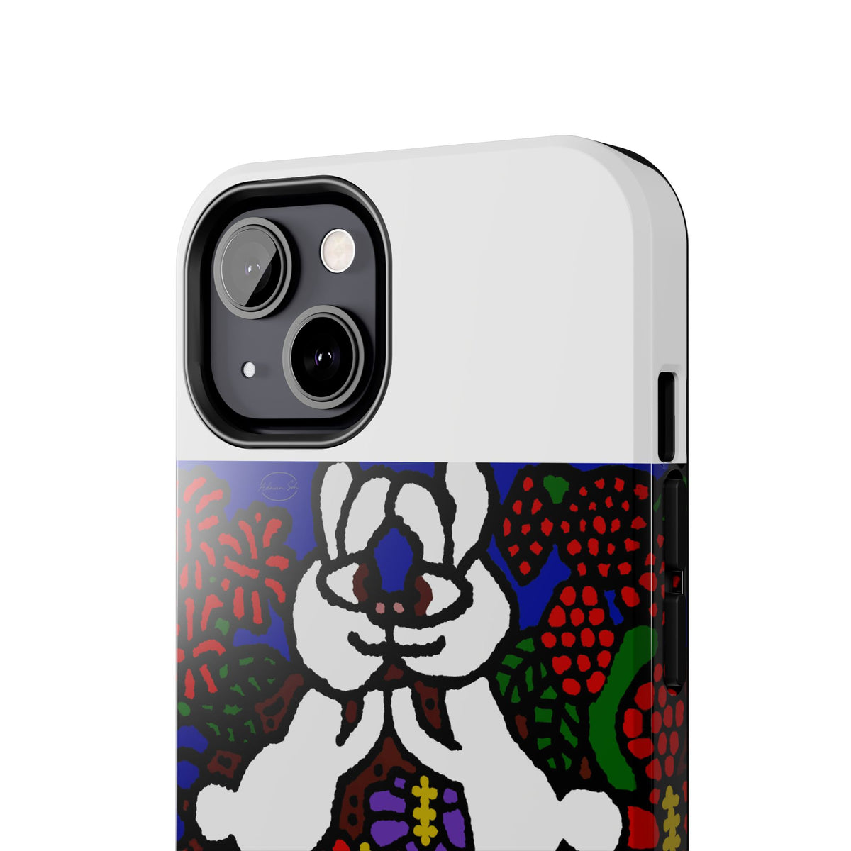 Bunnies in love Tough Phone Case