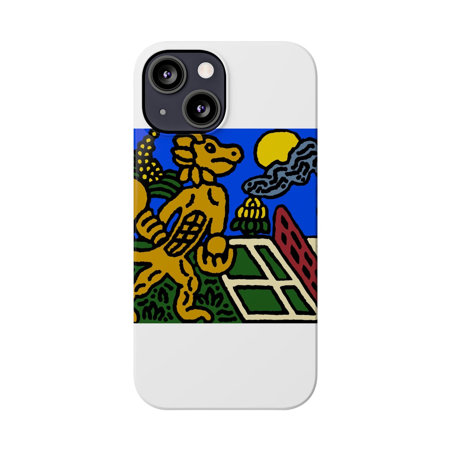 Ready for making big serves in life Slim Phone Case