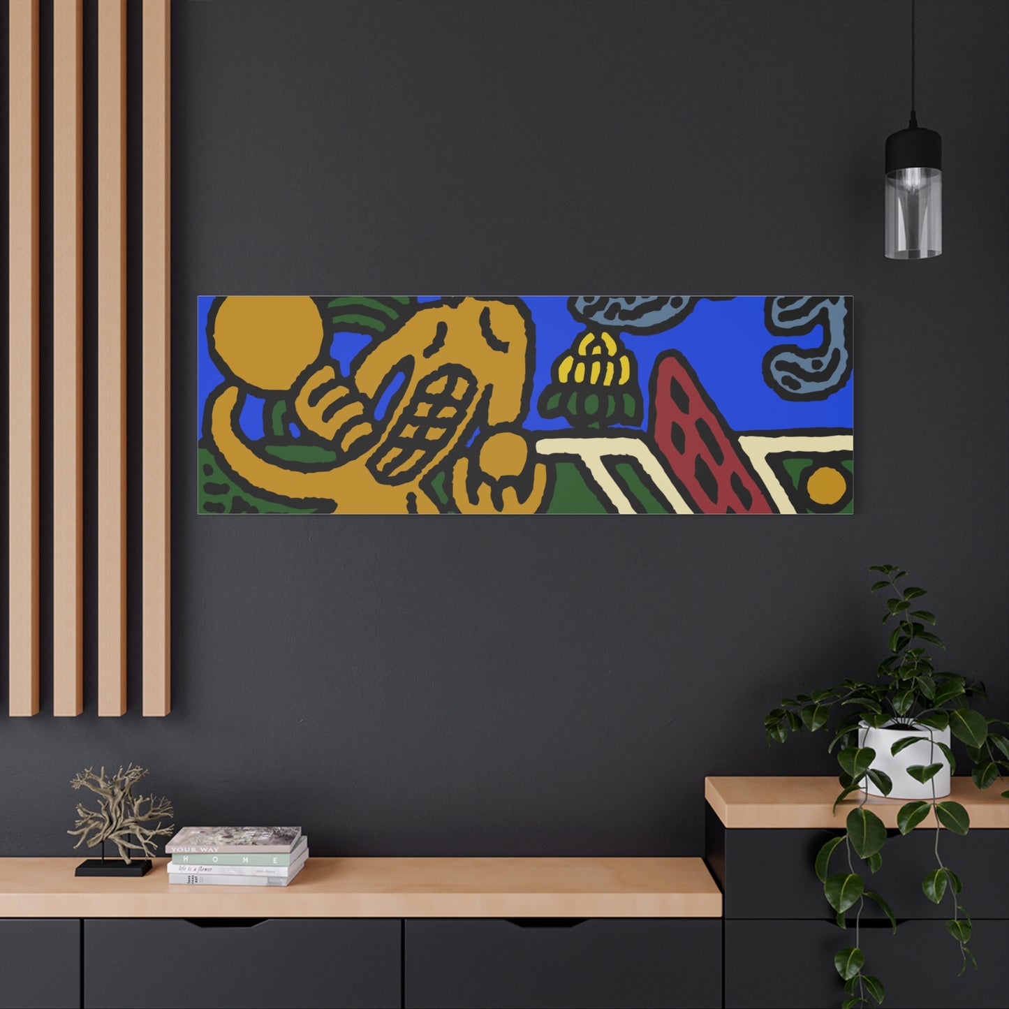 Ready for making big serves in life Canvas (Small)