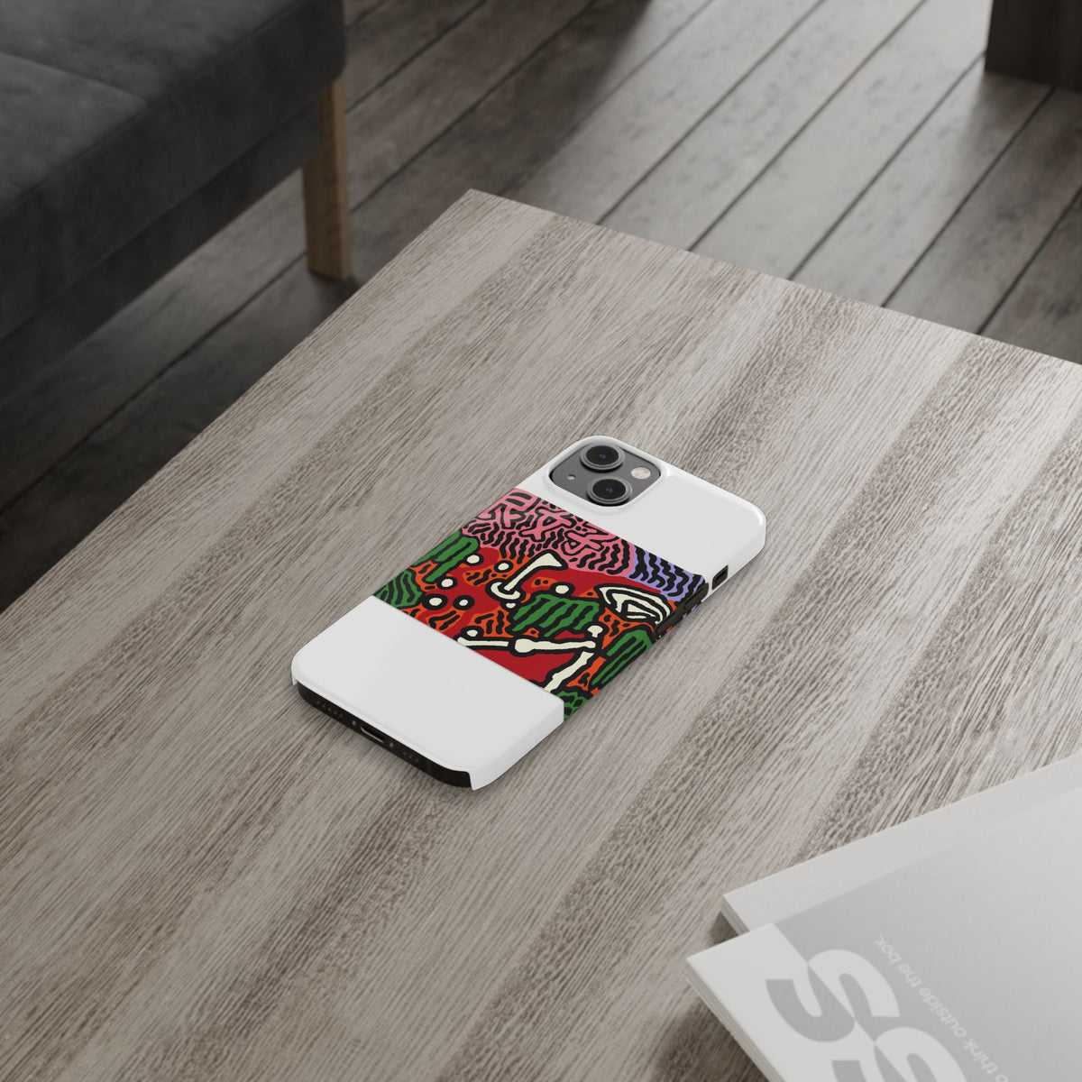Scoring goals throughout life Slim Phone Case