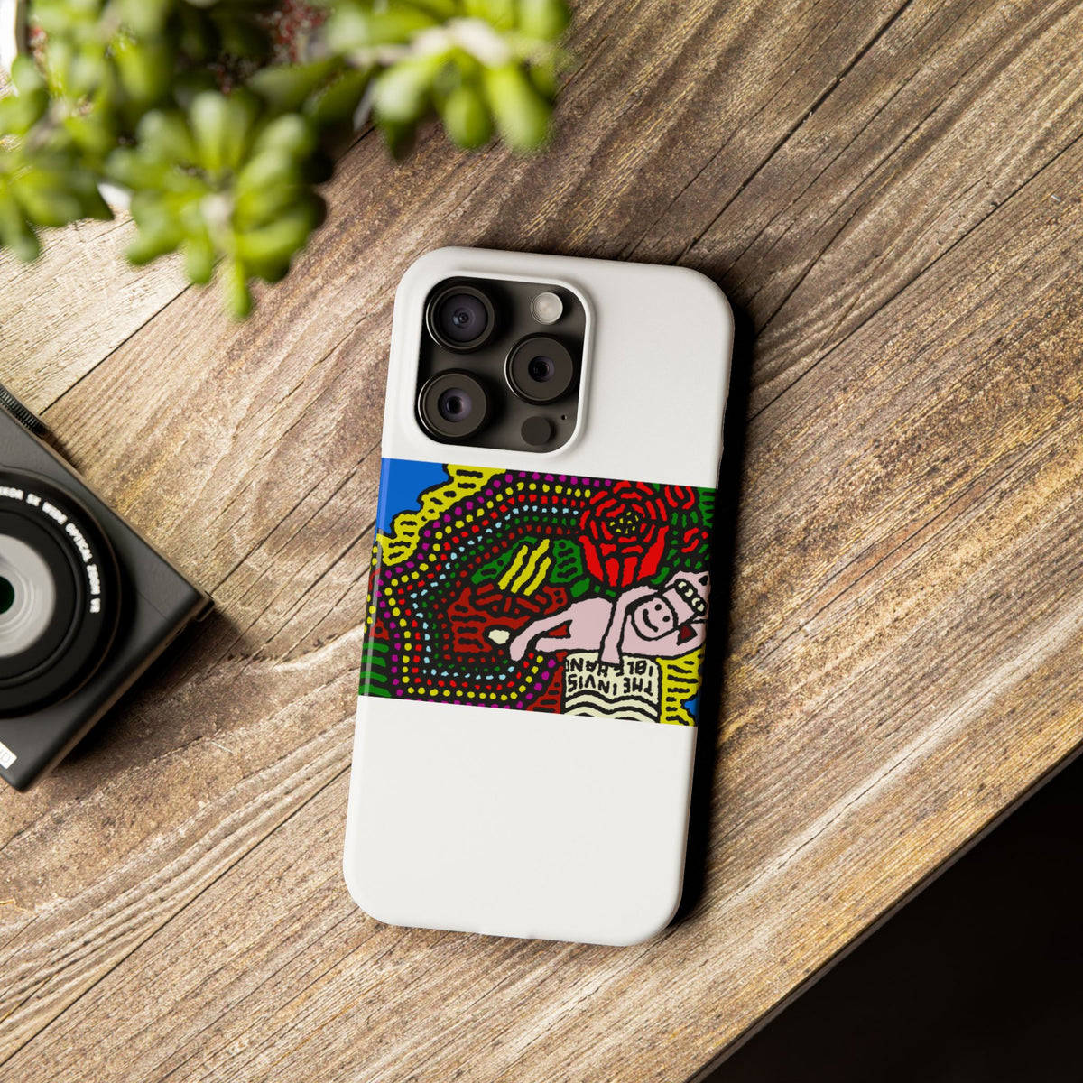 Enjoying our companionship Slim Phone Case