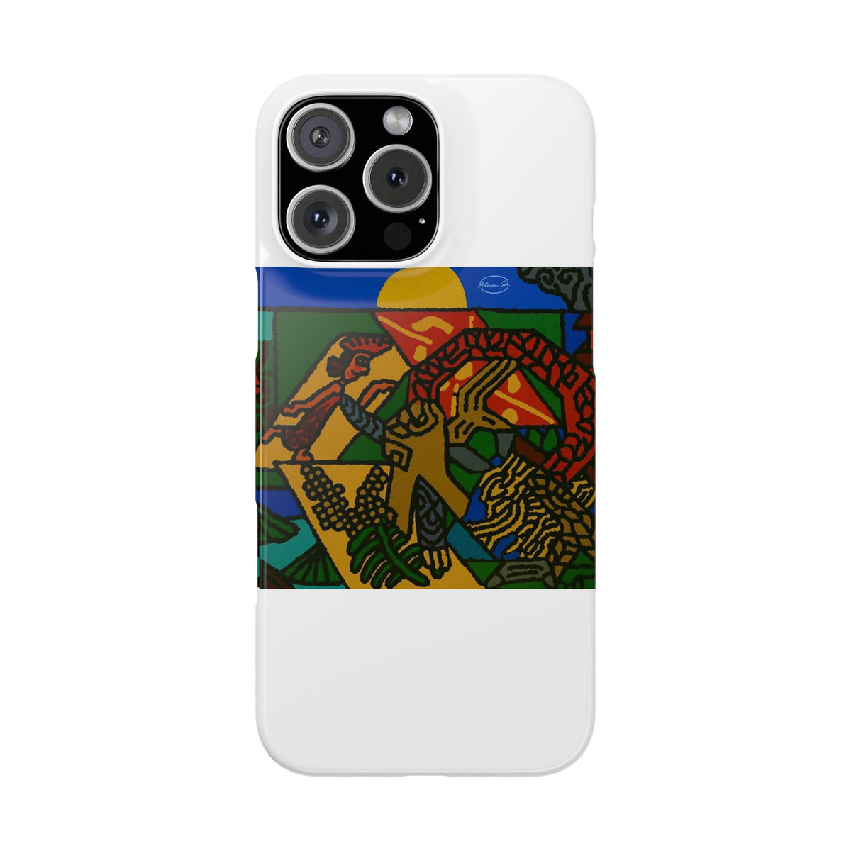 Drawing your own destiny Slim Phone Case