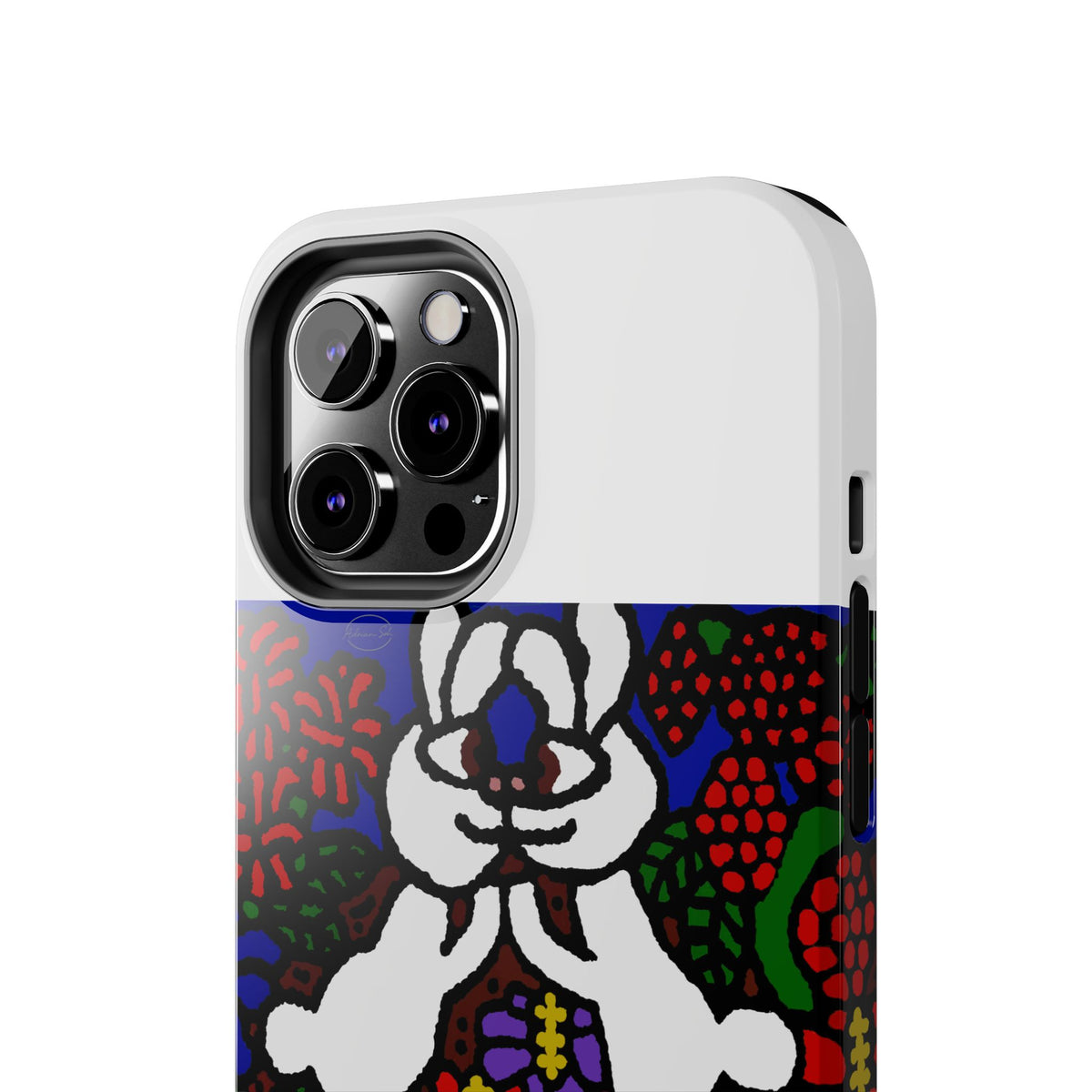 Bunnies in love Tough Phone Case