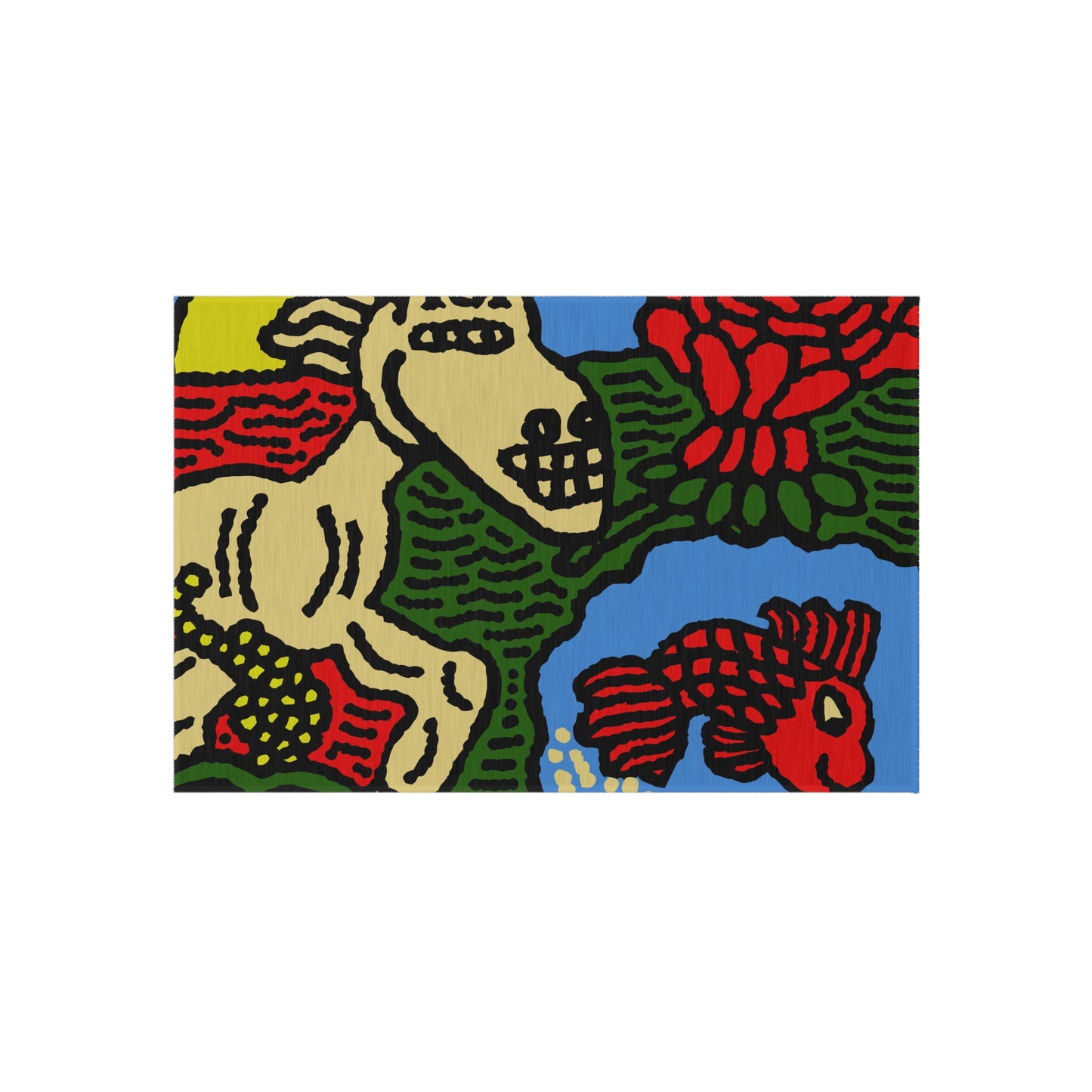 Galloping carefree through life — Outdoor Rug
