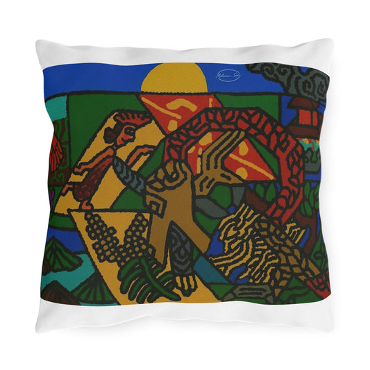 Drawing your own destiny — Outdoor Pillow