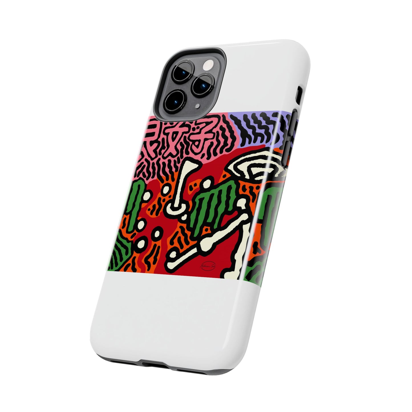 Hitting holes in one throughout life Tough Phone Case