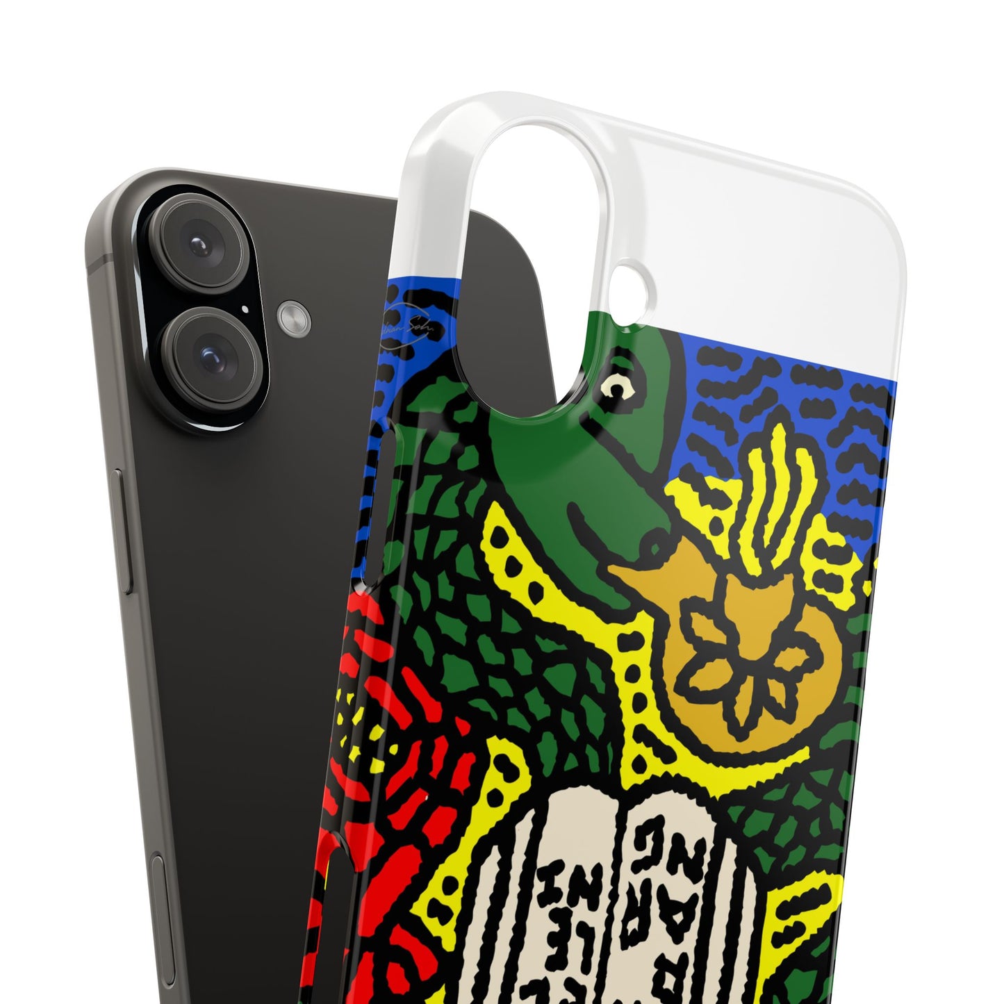 Shining a light on knowledge Slim Phone Case