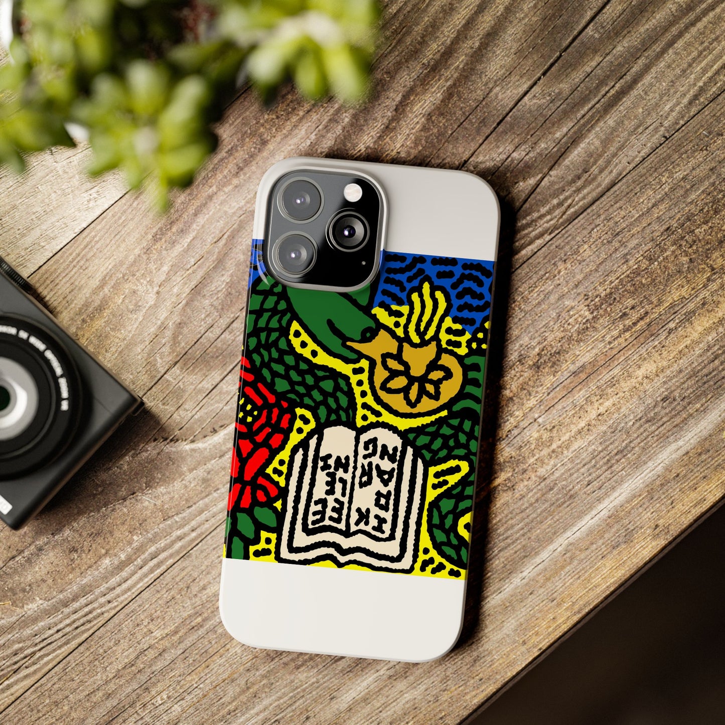 Shining a light on knowledge Slim Phone Case