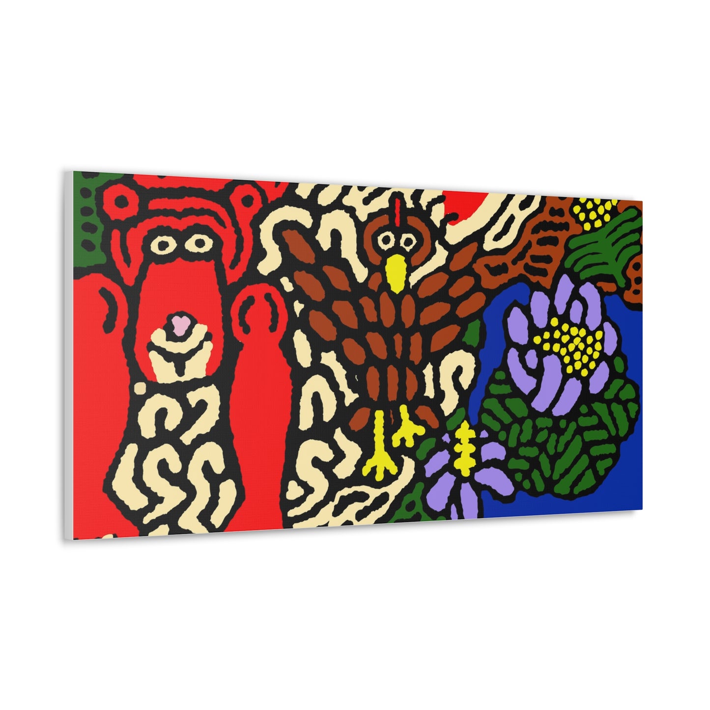Friendly competition Canvas (Large)