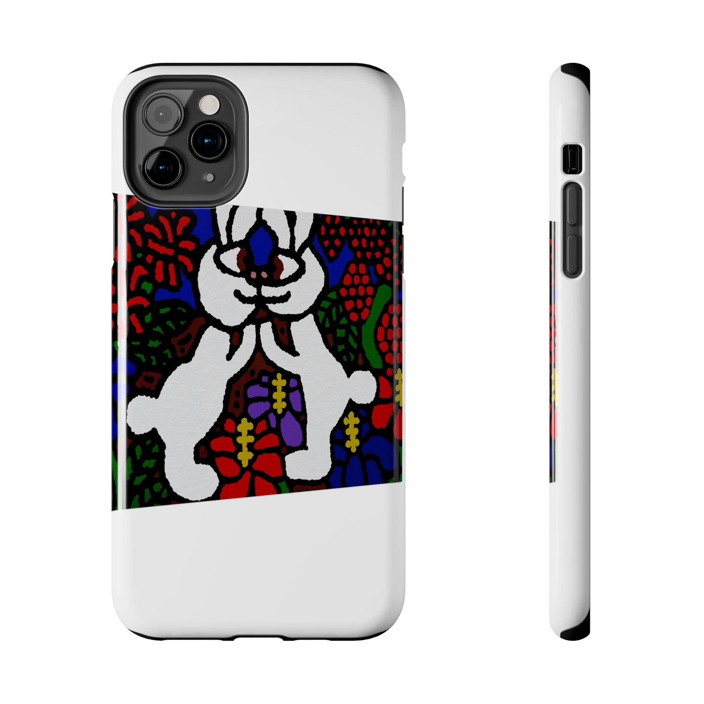 Bunnies in love Tough Phone Case