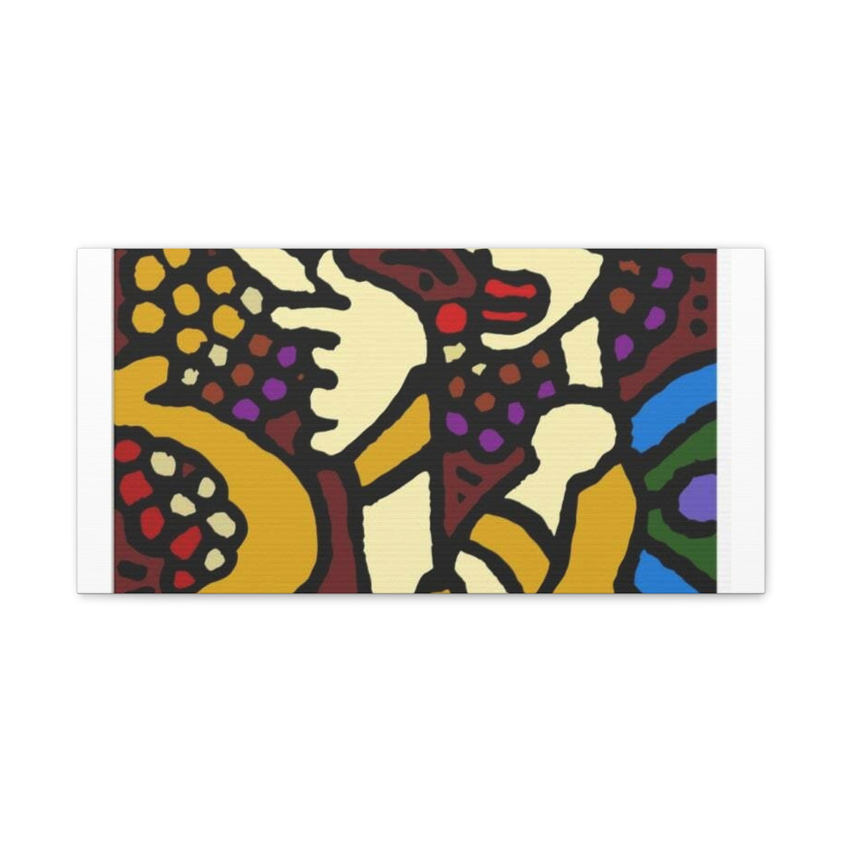 The golden snake being blessed by the fairy Canvas (Large)