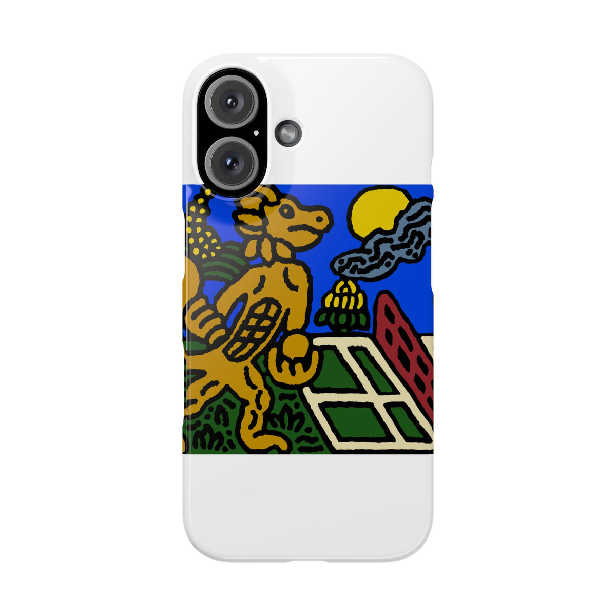 Ready for making big serves in life Slim Phone Case