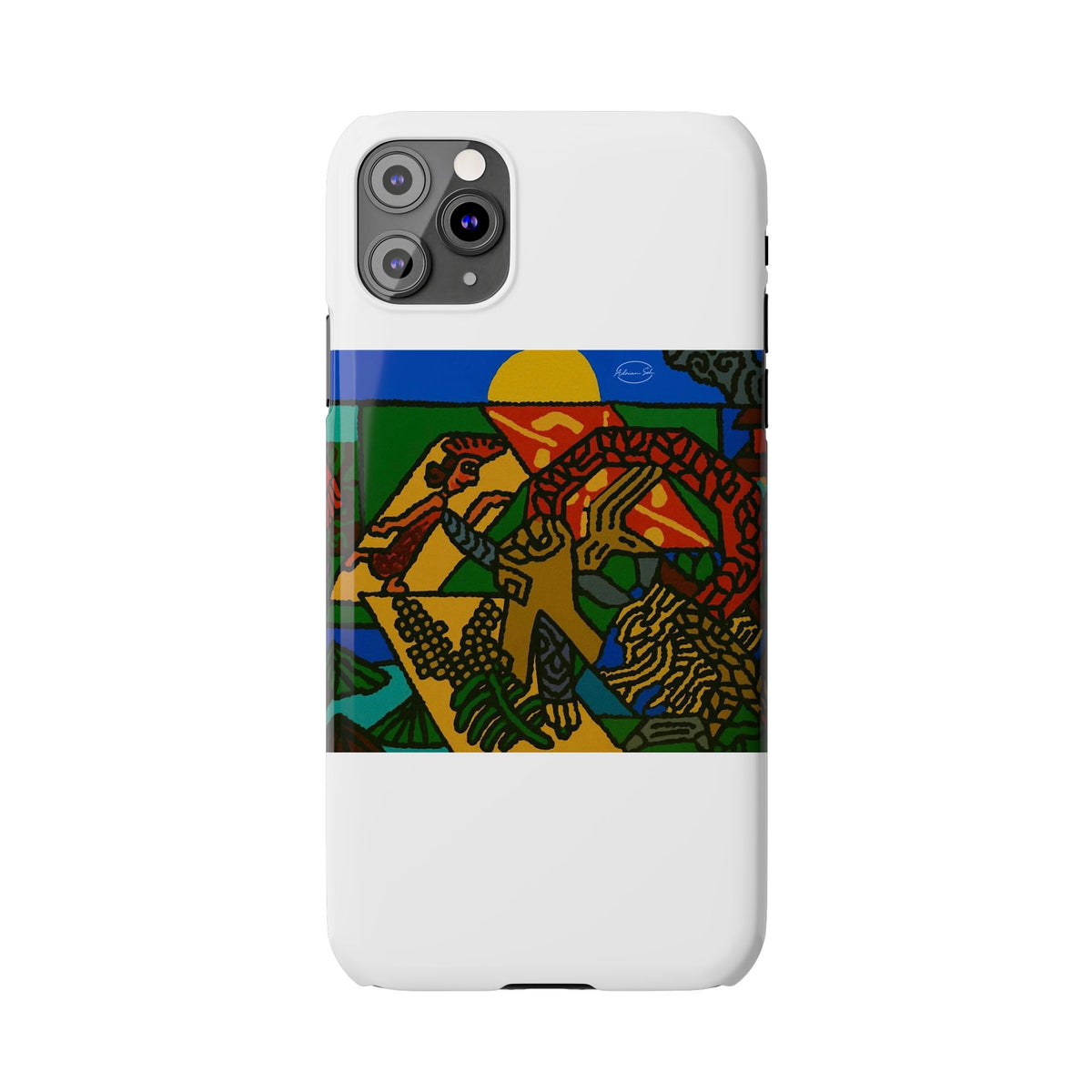 Drawing your own destiny Slim Phone Case