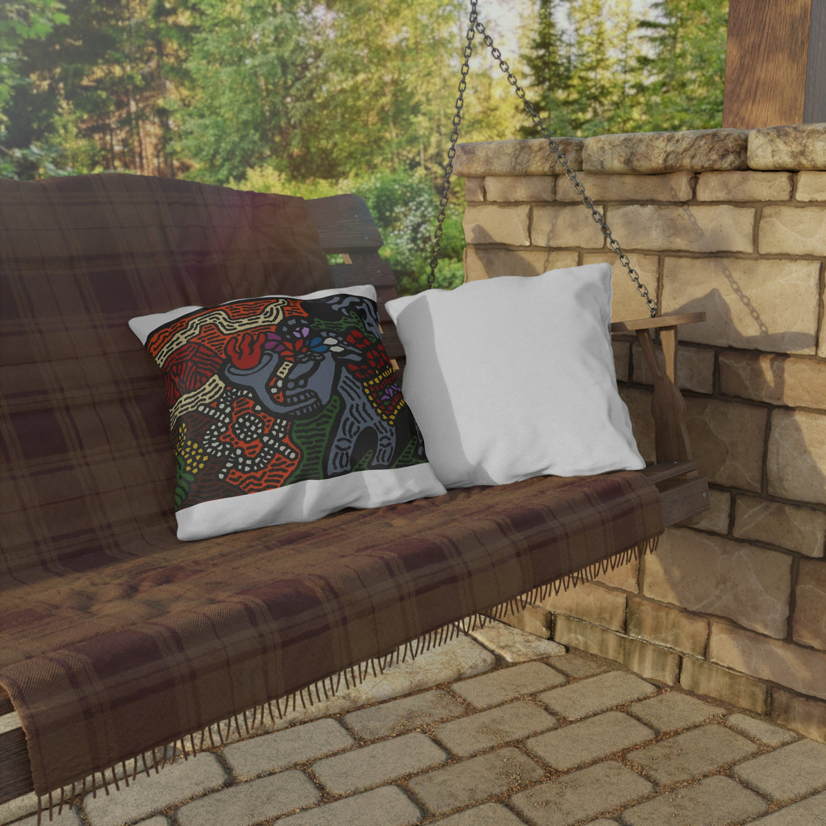 The end of an amazing long life journey — Outdoor Pillow