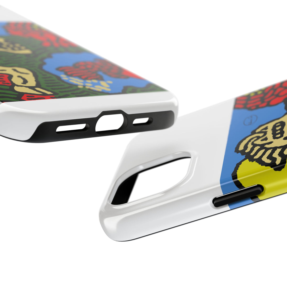 Galloping carefree through life Tough Phone Case