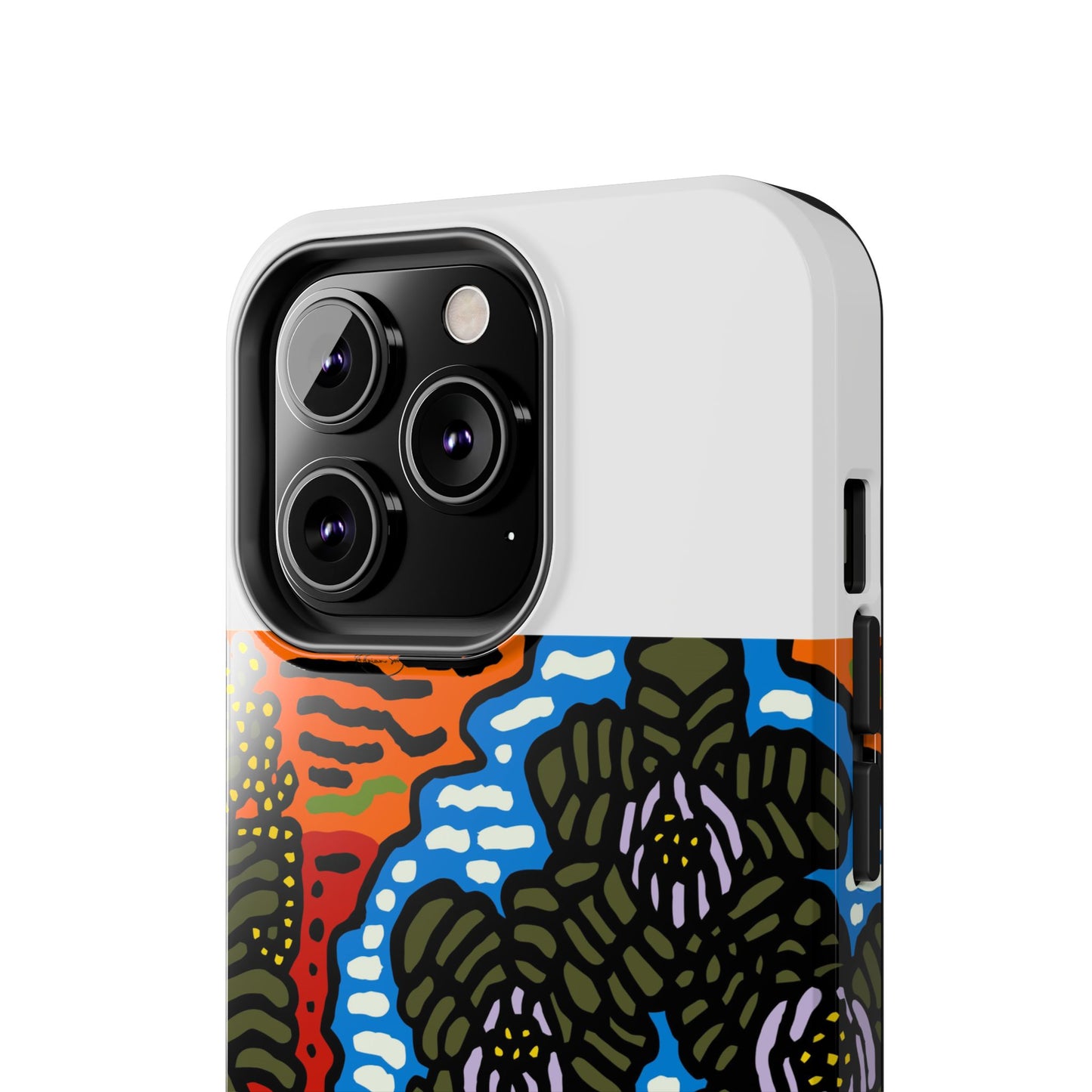 The Sri Lankan water lilies meets the Australian wattle Tough Phone Case