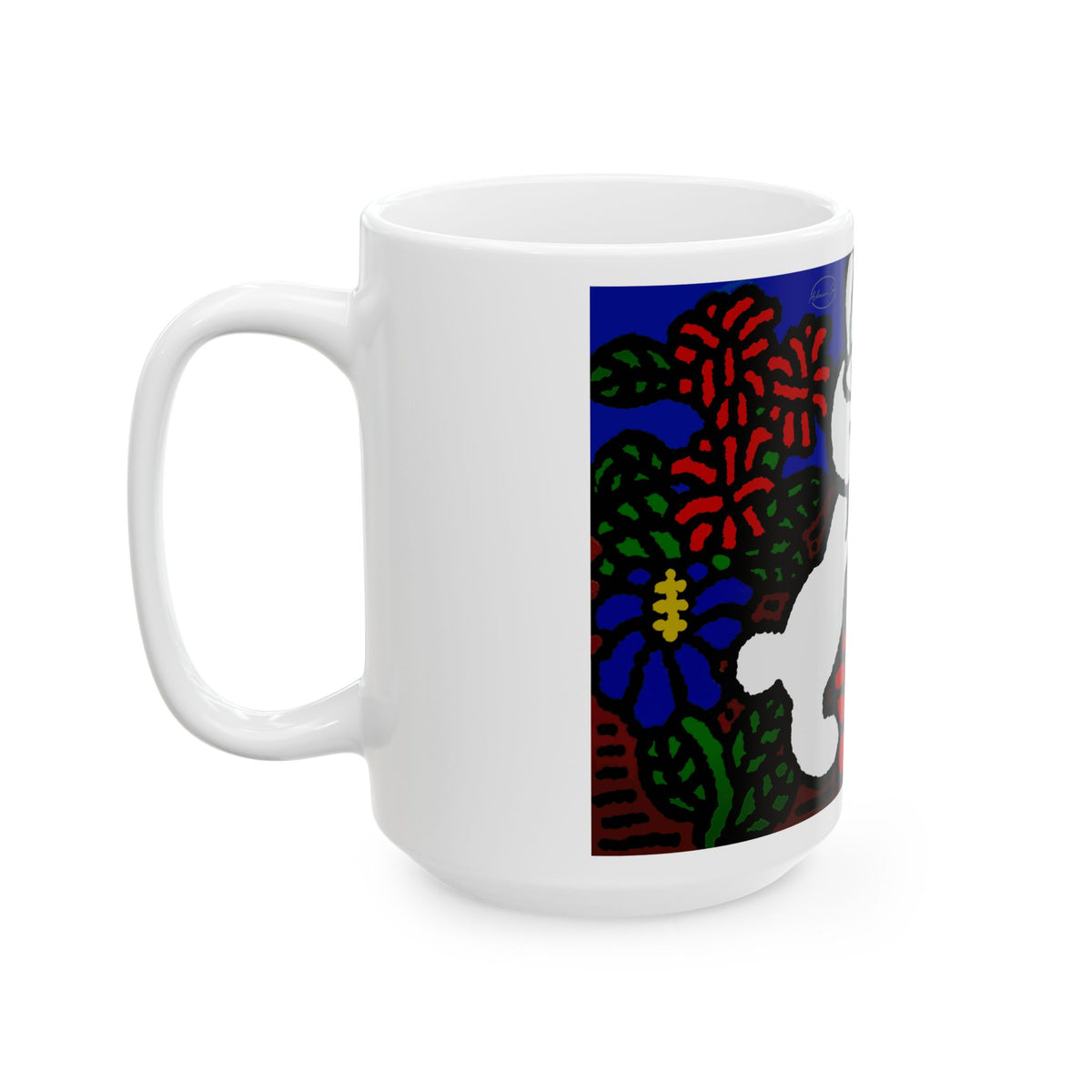 Bunnies in love Ceramic Mug