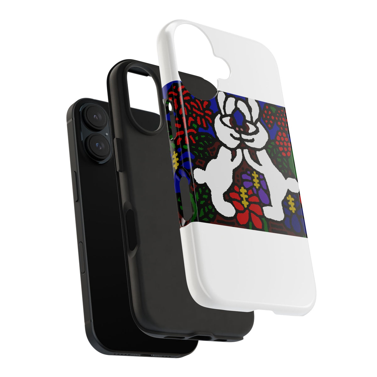 Bunnies in love Tough Phone Case