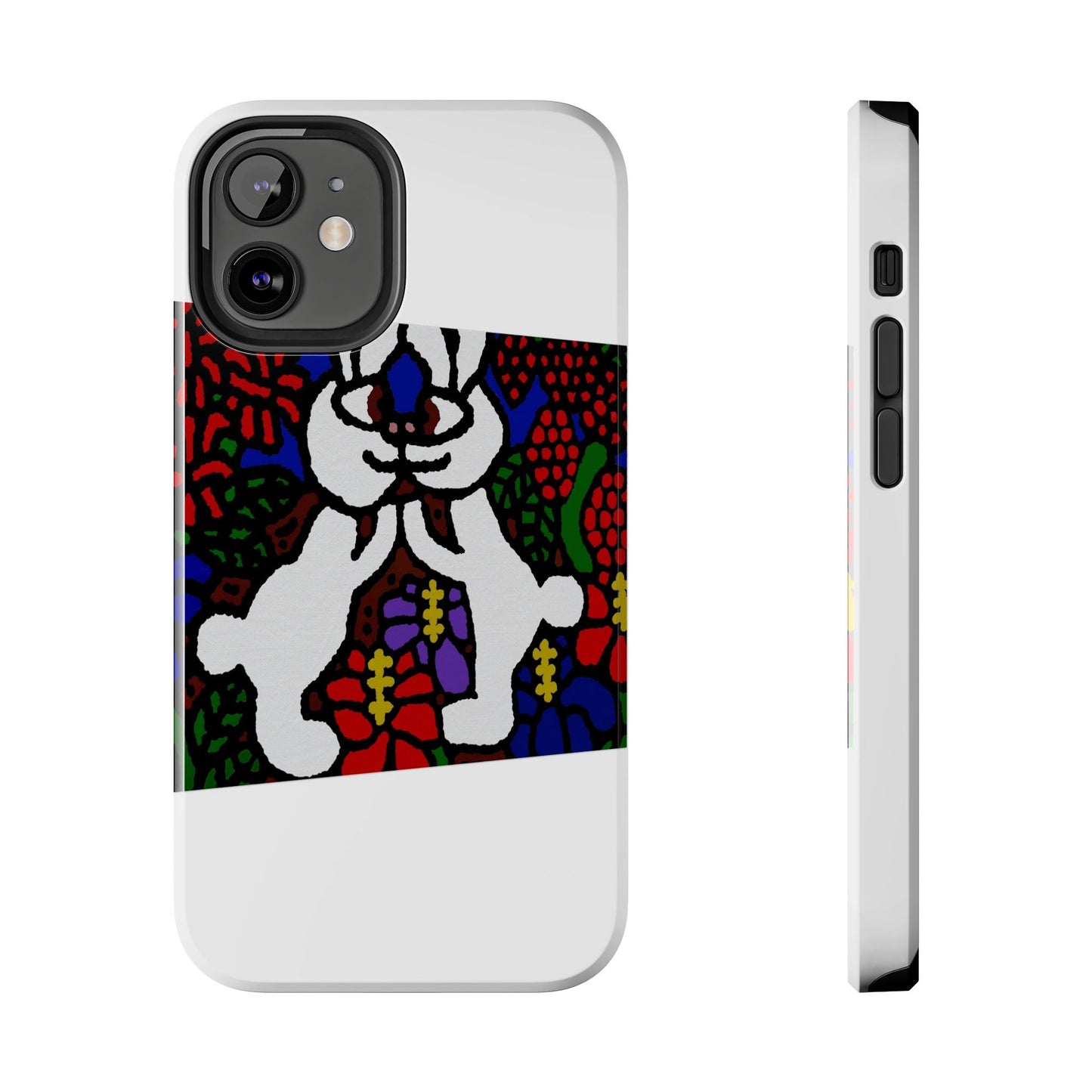 Bunnies in love Tough Phone Case