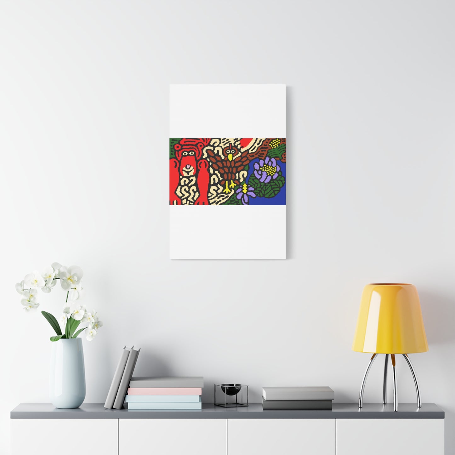 Friendly competition Canvas (Large)