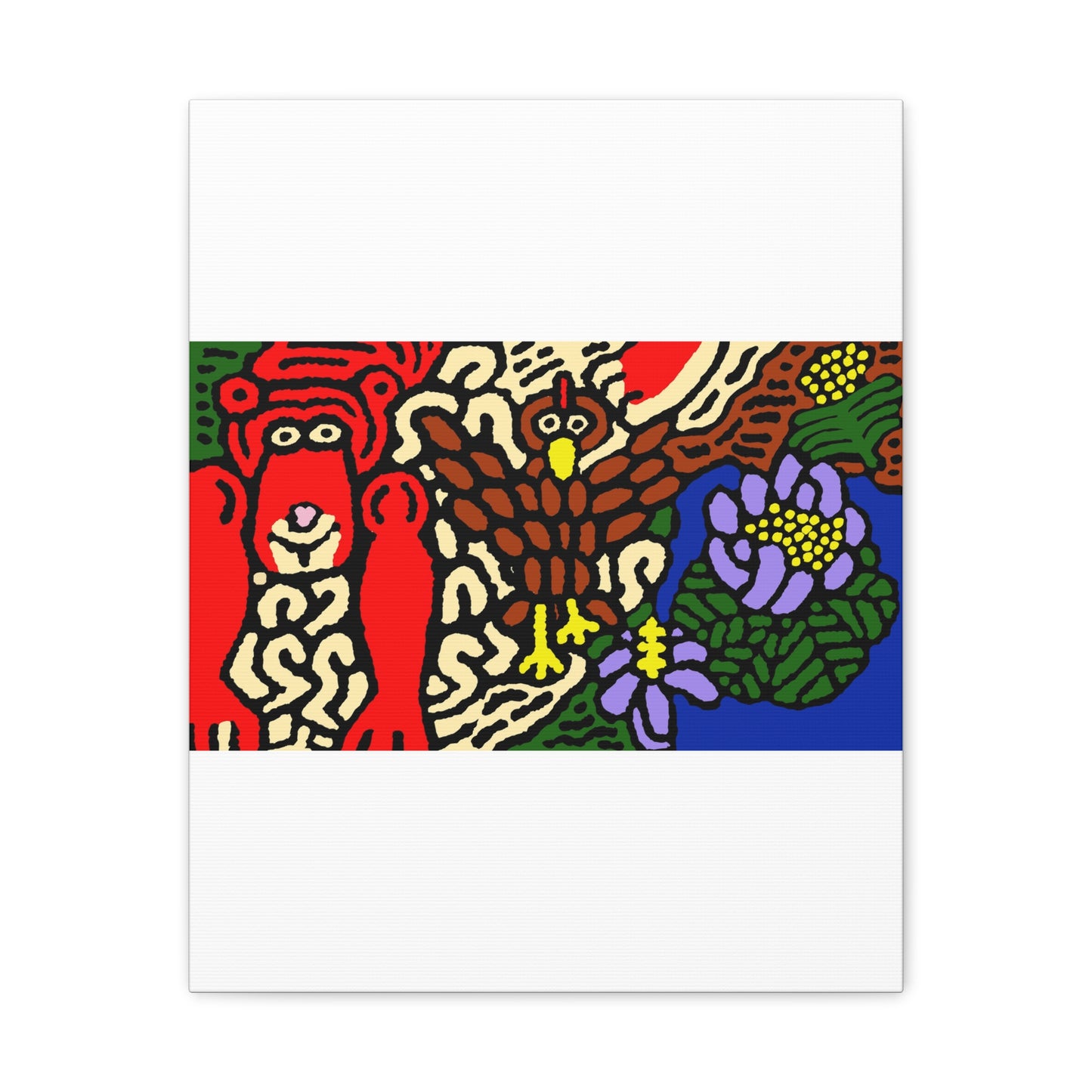 Friendly competition Canvas (Large)