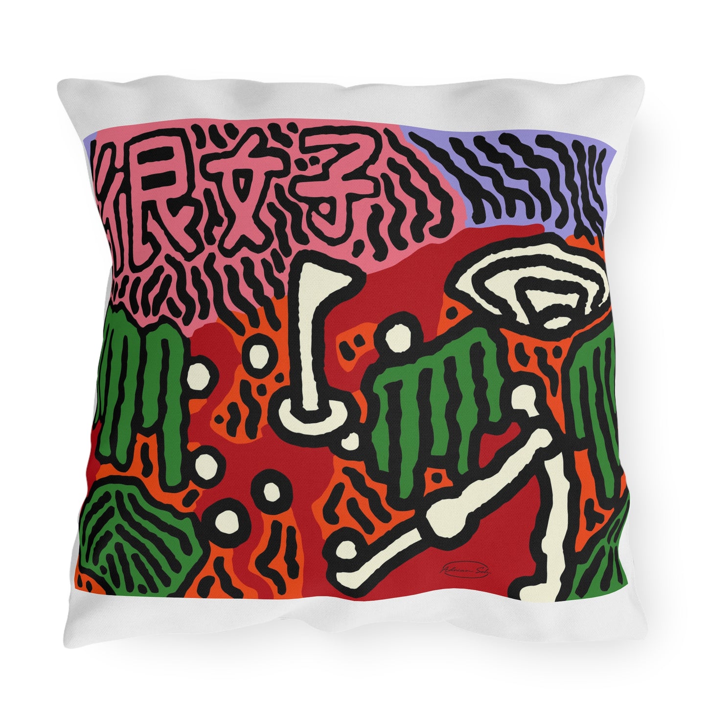 Hitting holes in one throughout life — Outdoor Pillow