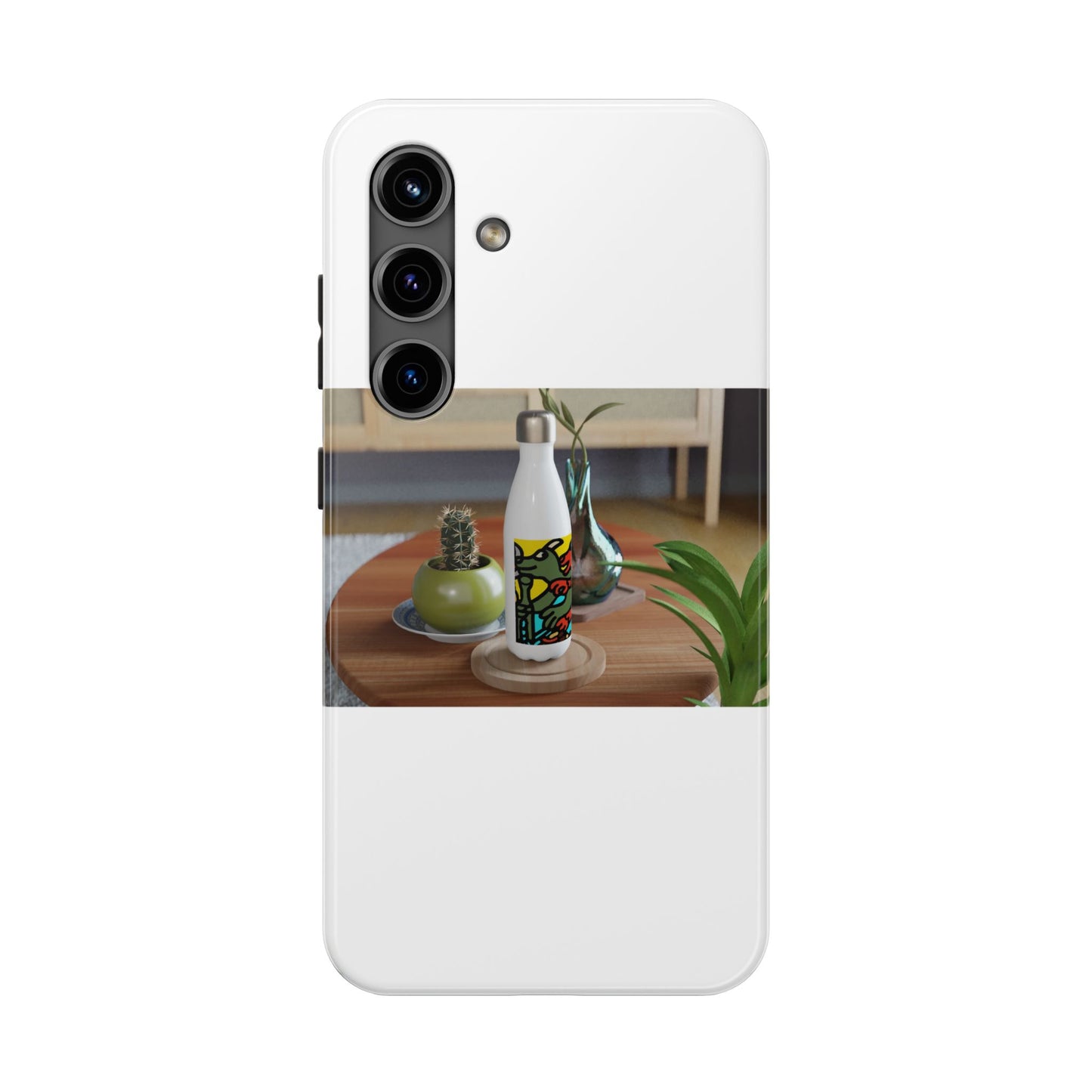 Two dragons enjoying a feast together Tough Phone Case