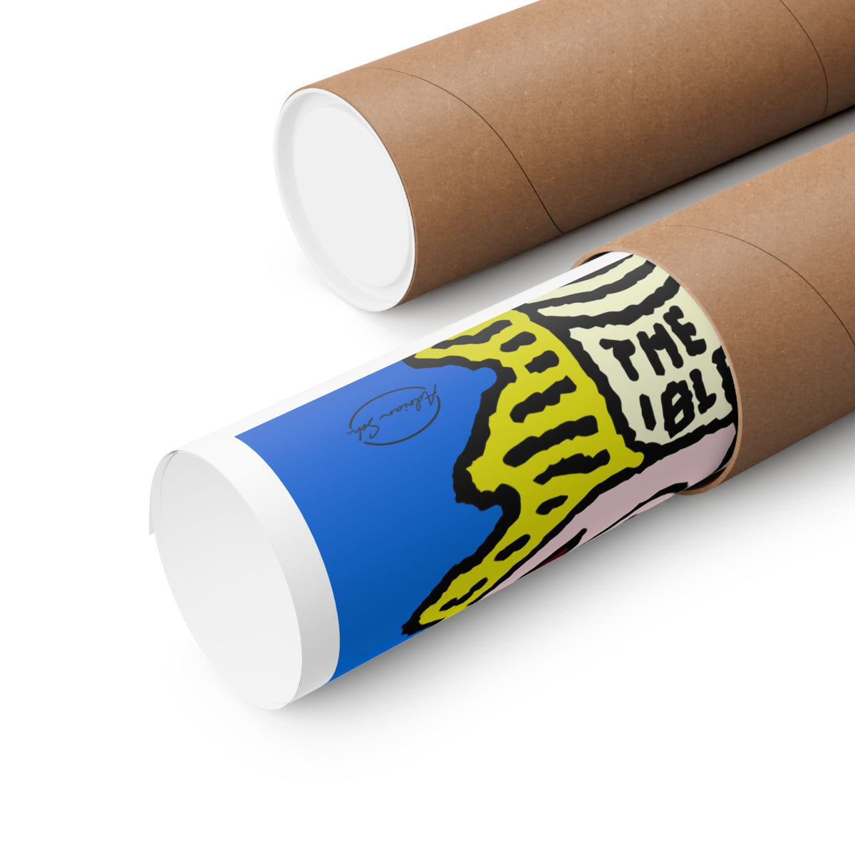 Enjoying our companionship Matte Poster Horizontal (Small)