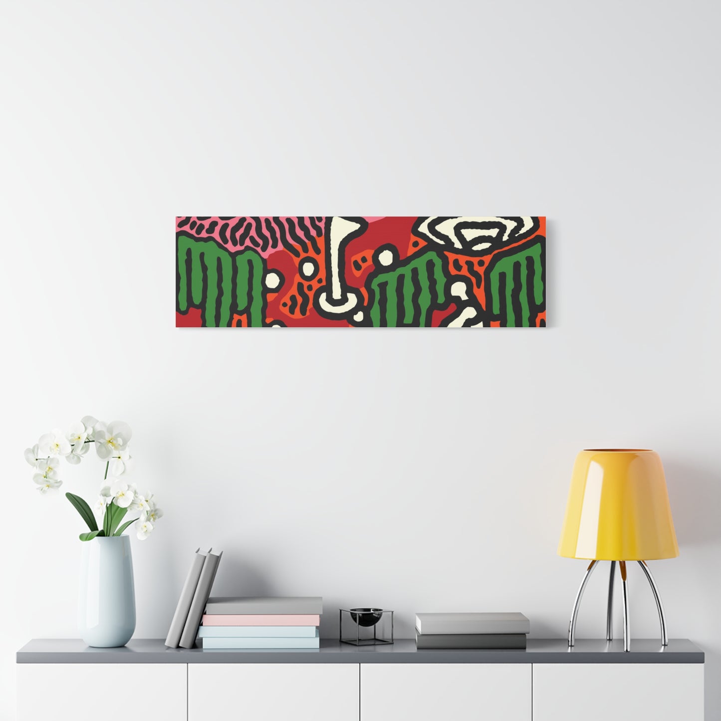 Hitting holes in one throughout life Canvas (Small)