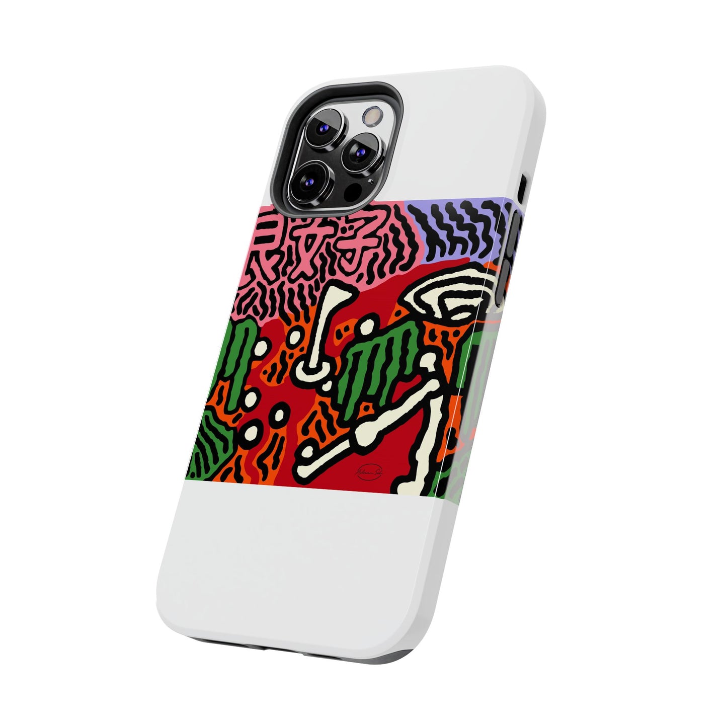 Hitting holes in one throughout life Tough Phone Case