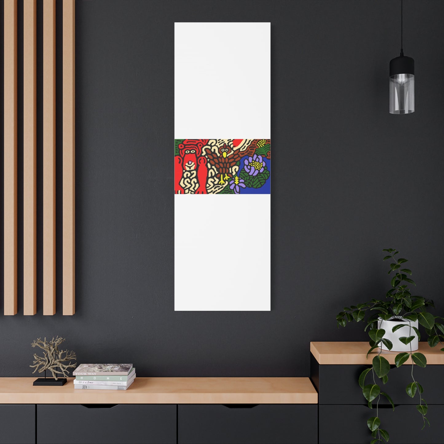 Friendly competition Canvas (Large)