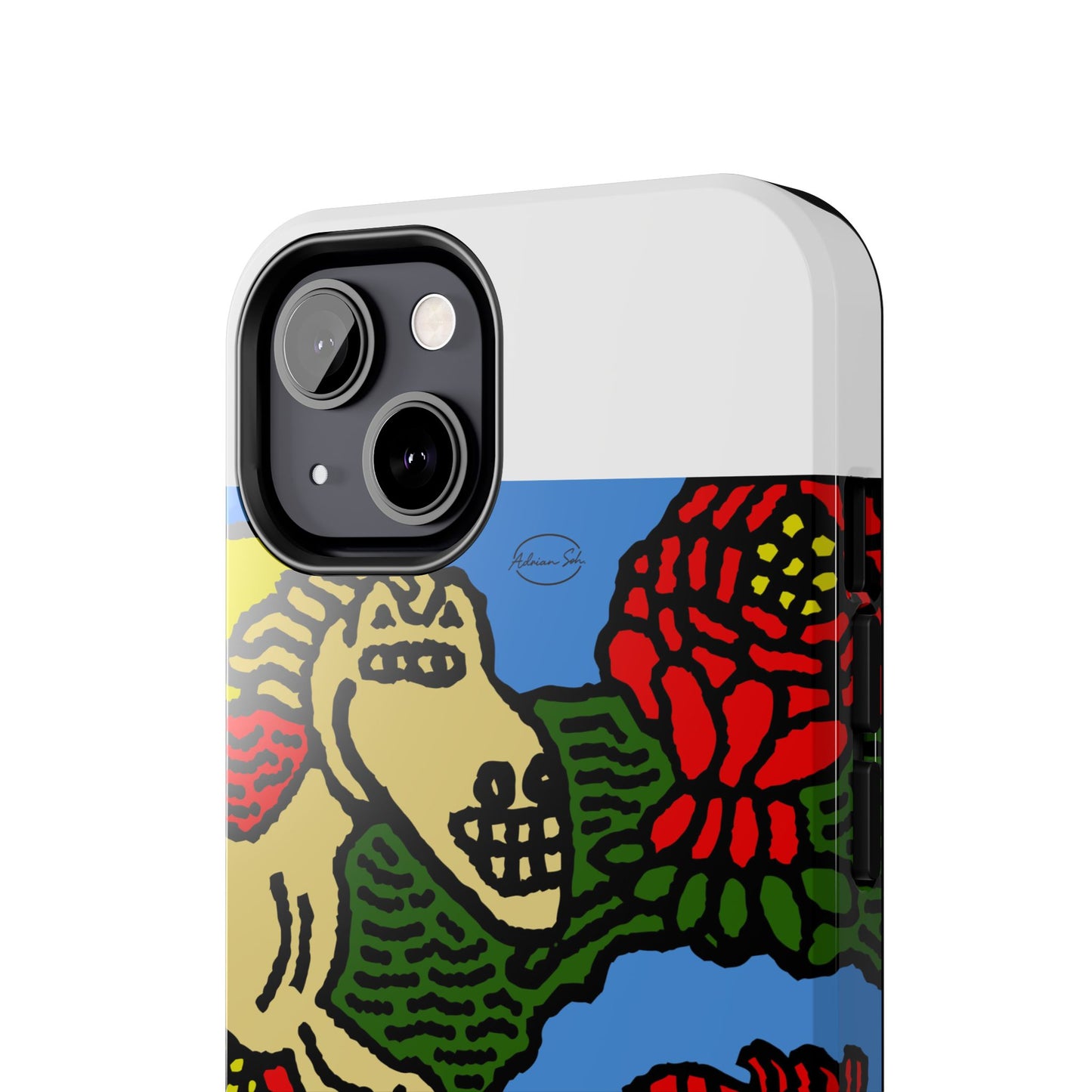 Galloping carefree through life Tough Phone Case