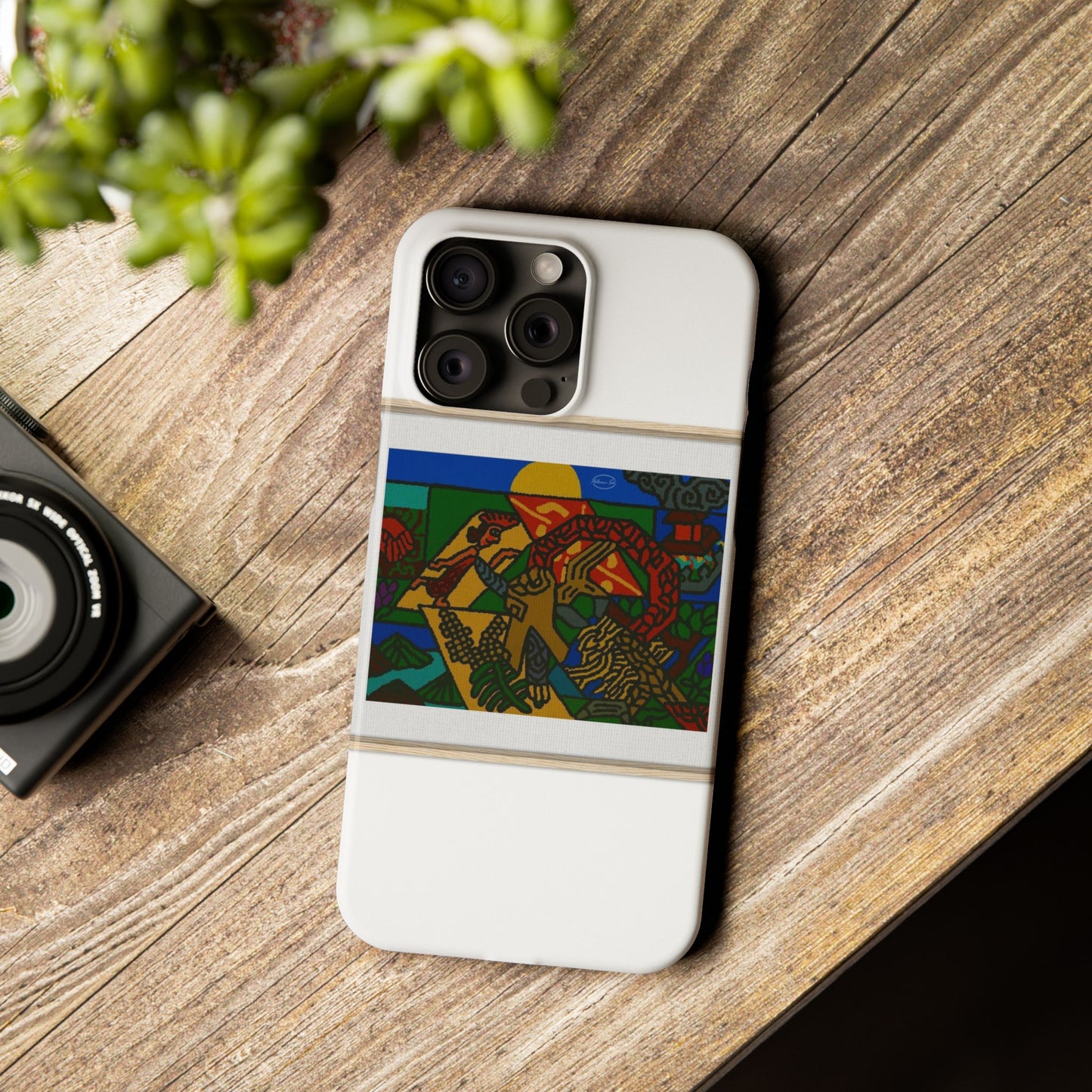 Drawing your own destiny Slim Phone Case
