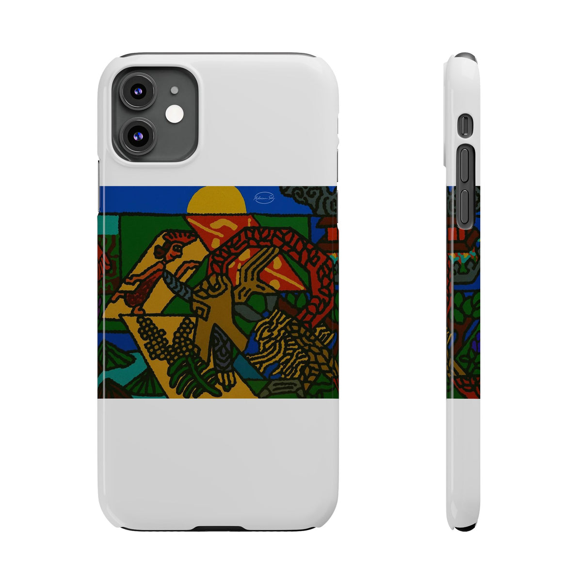 Drawing your own destiny Slim Phone Case